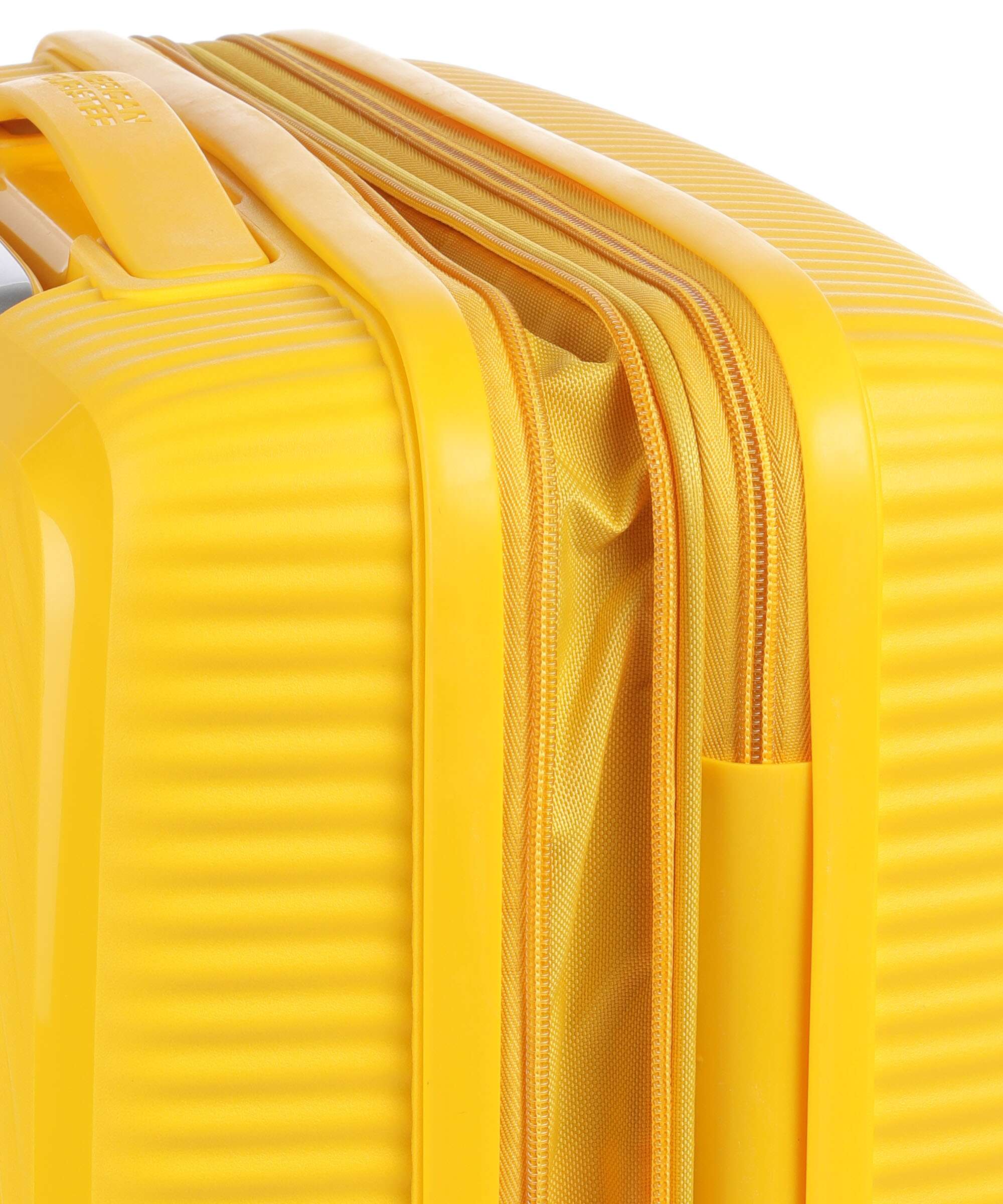 American Tourister Soundbox Spinner (4 wheels) golden yellow - Image 4