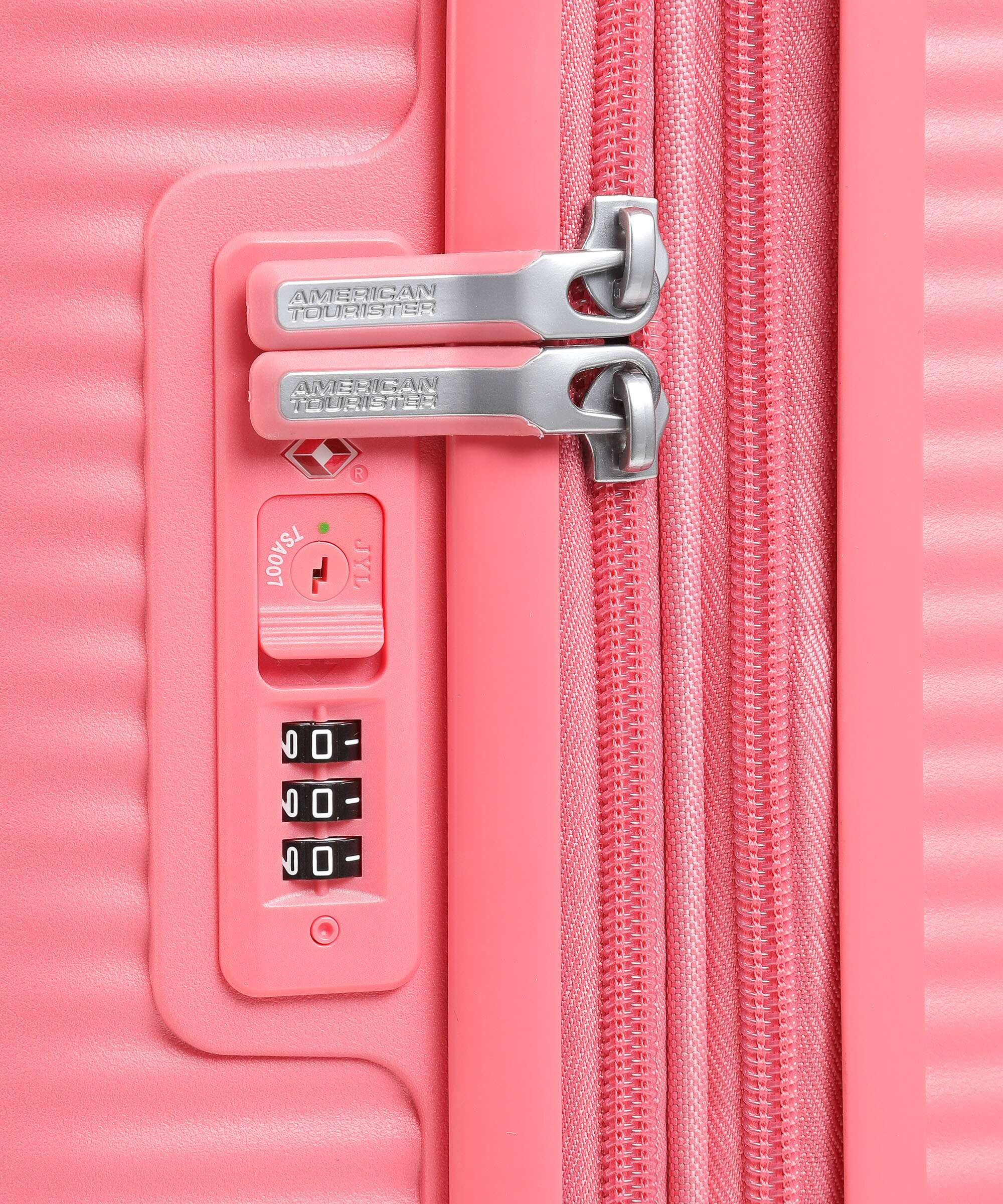 American Tourister Soundbox Spinner (4 wheels) sun kissed coral - Image 3