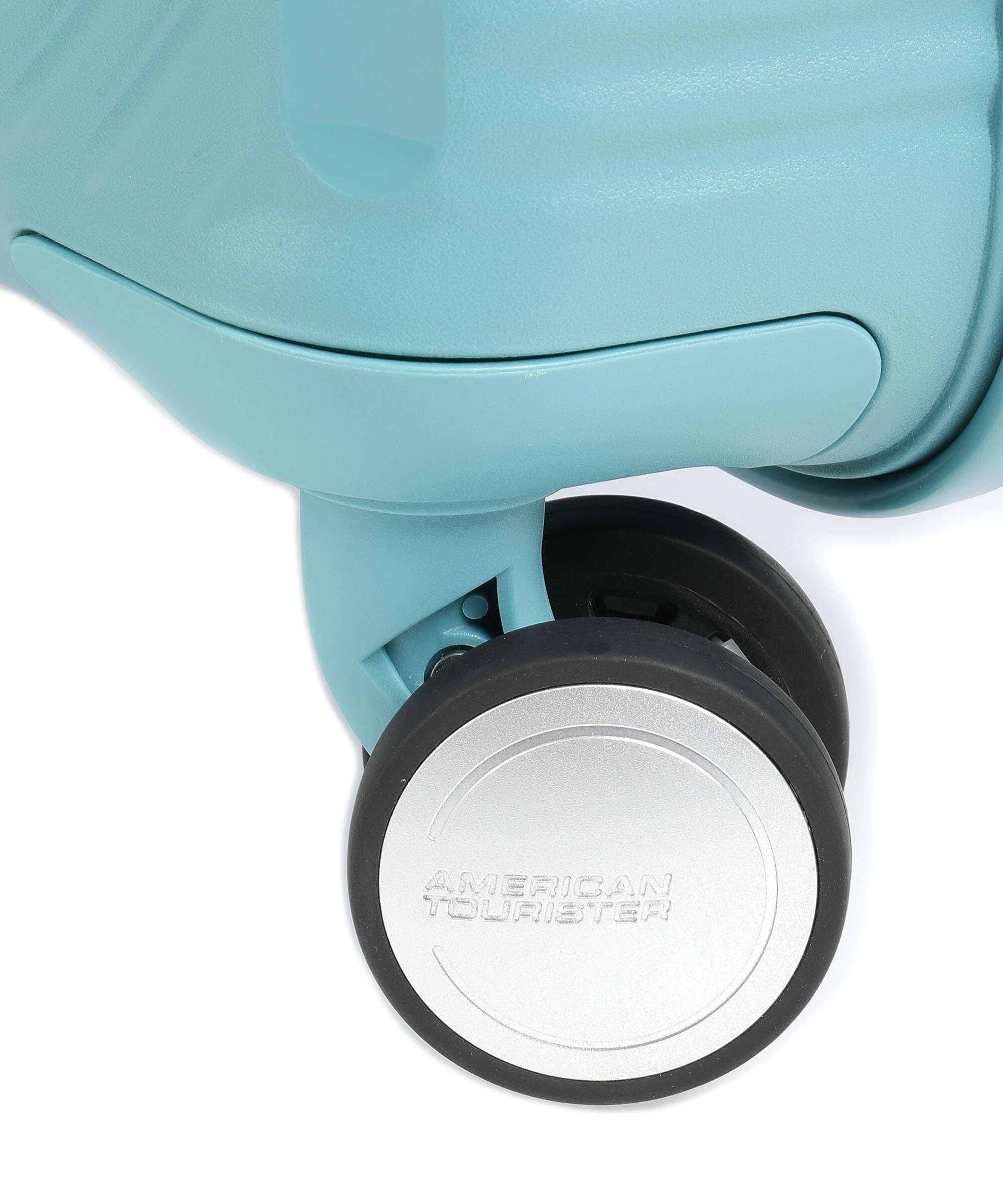 American Tourister Soundbox Spinner (4 wheels) turquoise tonic - Image 5