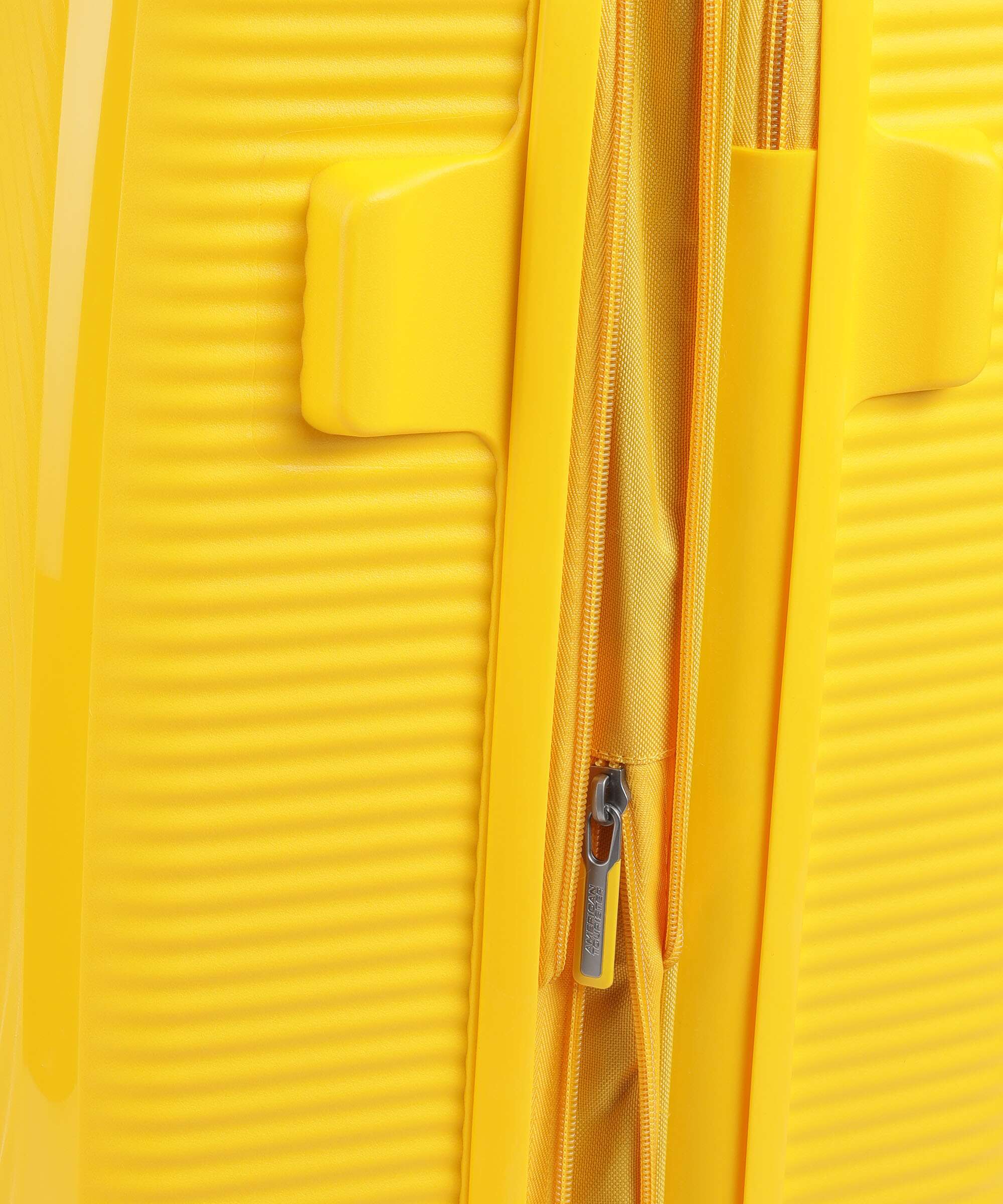 American Tourister Soundbox Spinner (4 wheels) golden yellow - Image 4