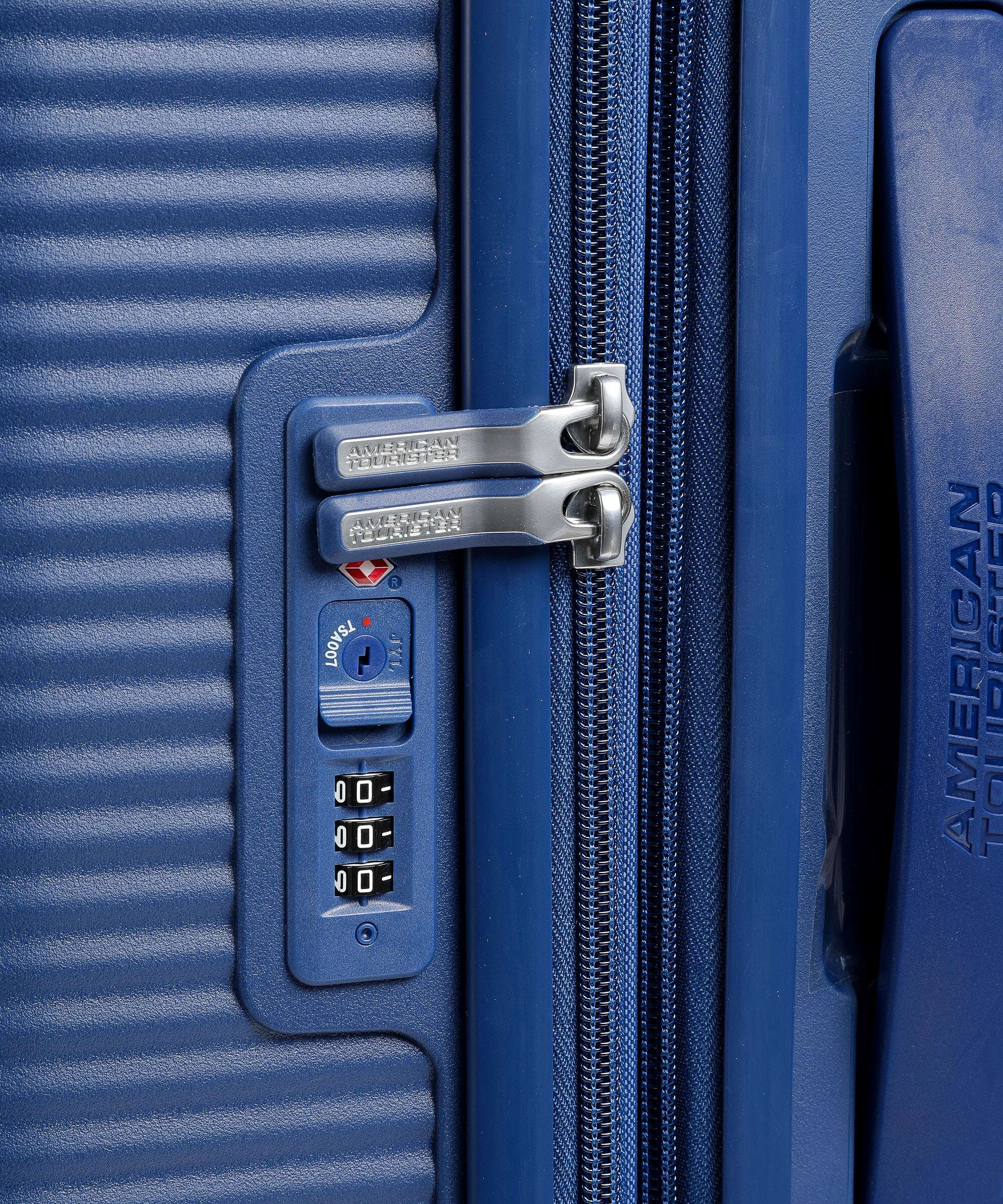 American Tourister Soundbox Spinner (4 wheels) midnight navy - Image 3