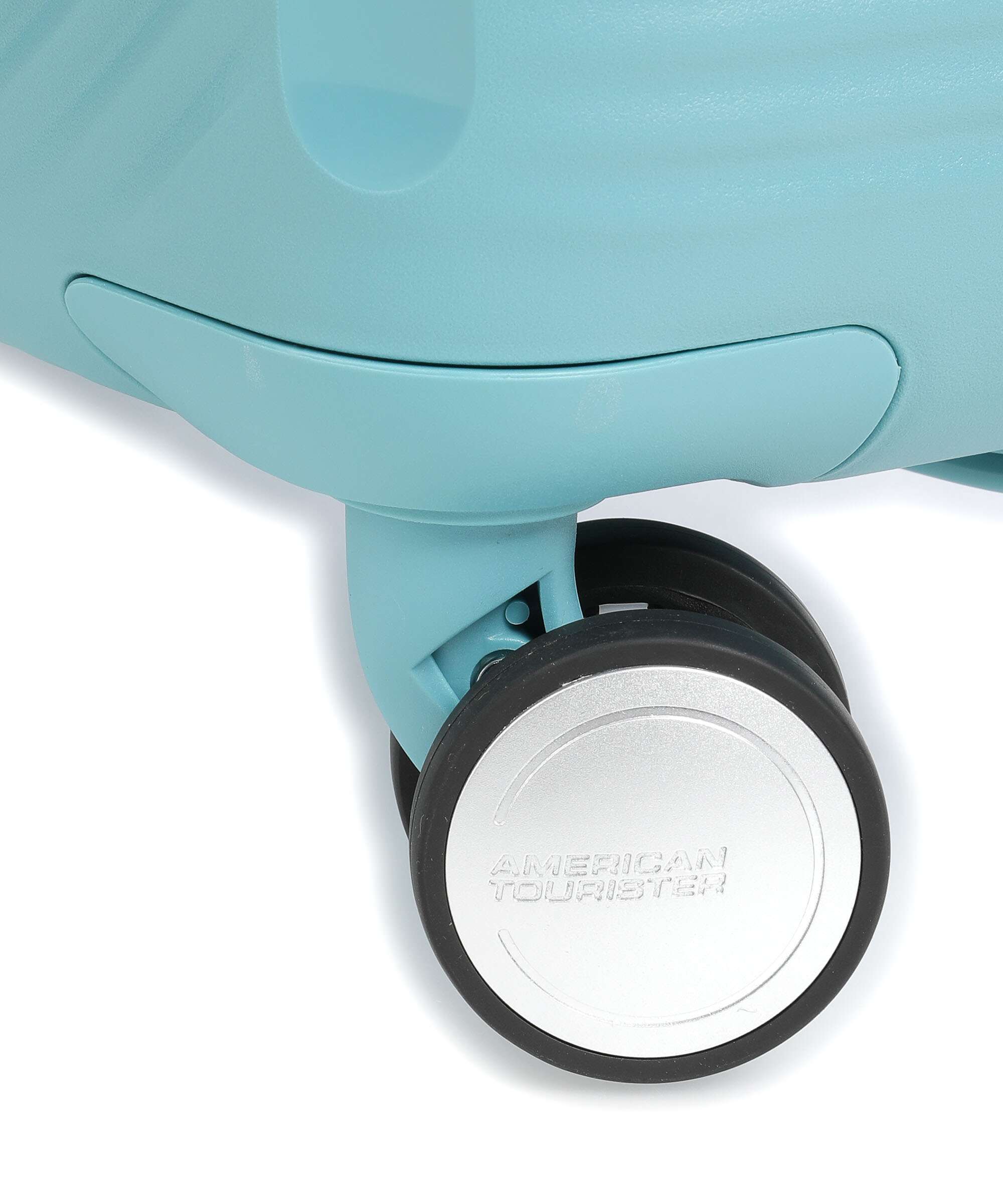 American Tourister Soundbox Spinner (4 wheels) turquoise tonic - Image 5