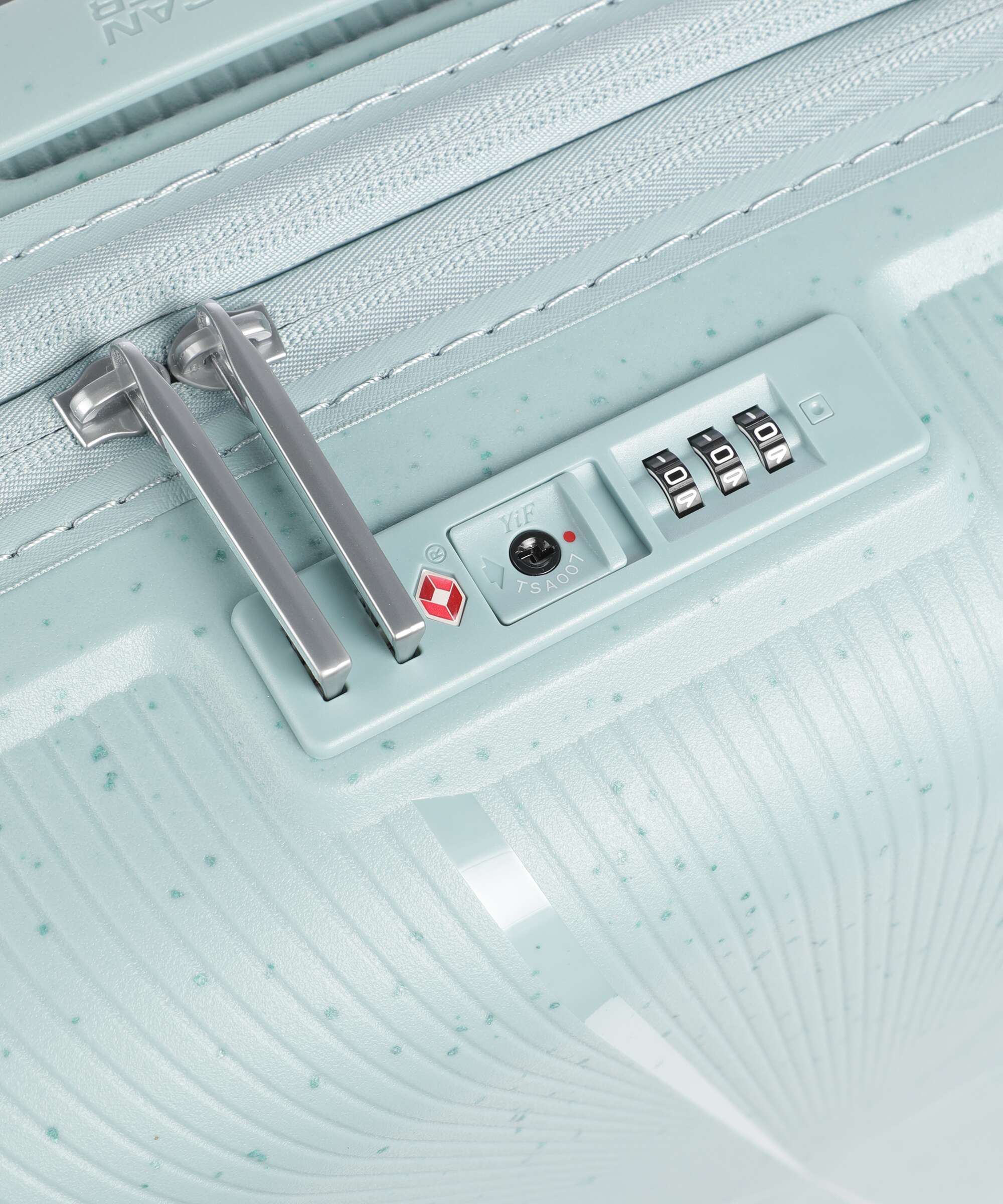 American Tourister Starvibe Spinner (4 wheels) azzurro speckles - Image 3
