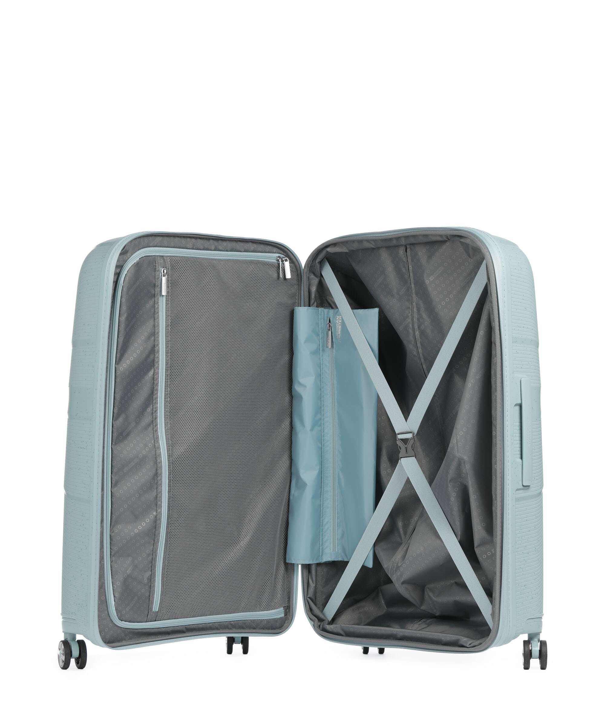 American Tourister Starvibe Spinner (4 wheels) azzurro speckles - Image 6