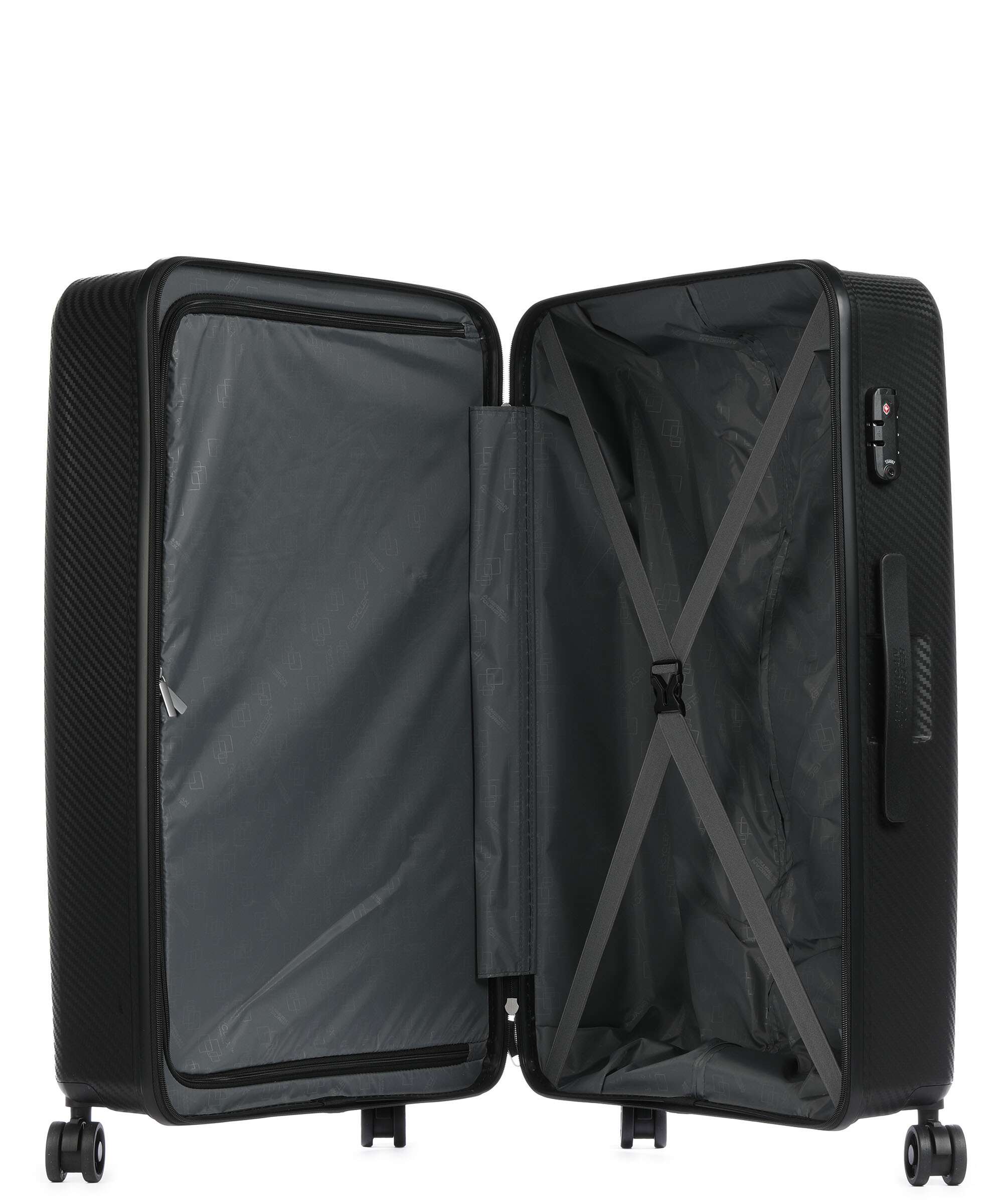 American Tourister Summer Hit Spinner (4 wheels) black - Image 5