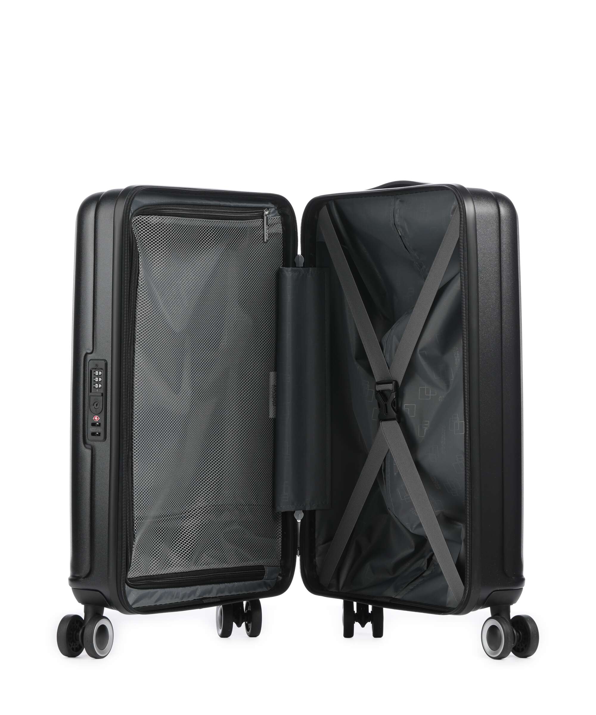 American Tourister Sunset Hills Spinner (4 wheels) black - Image 5