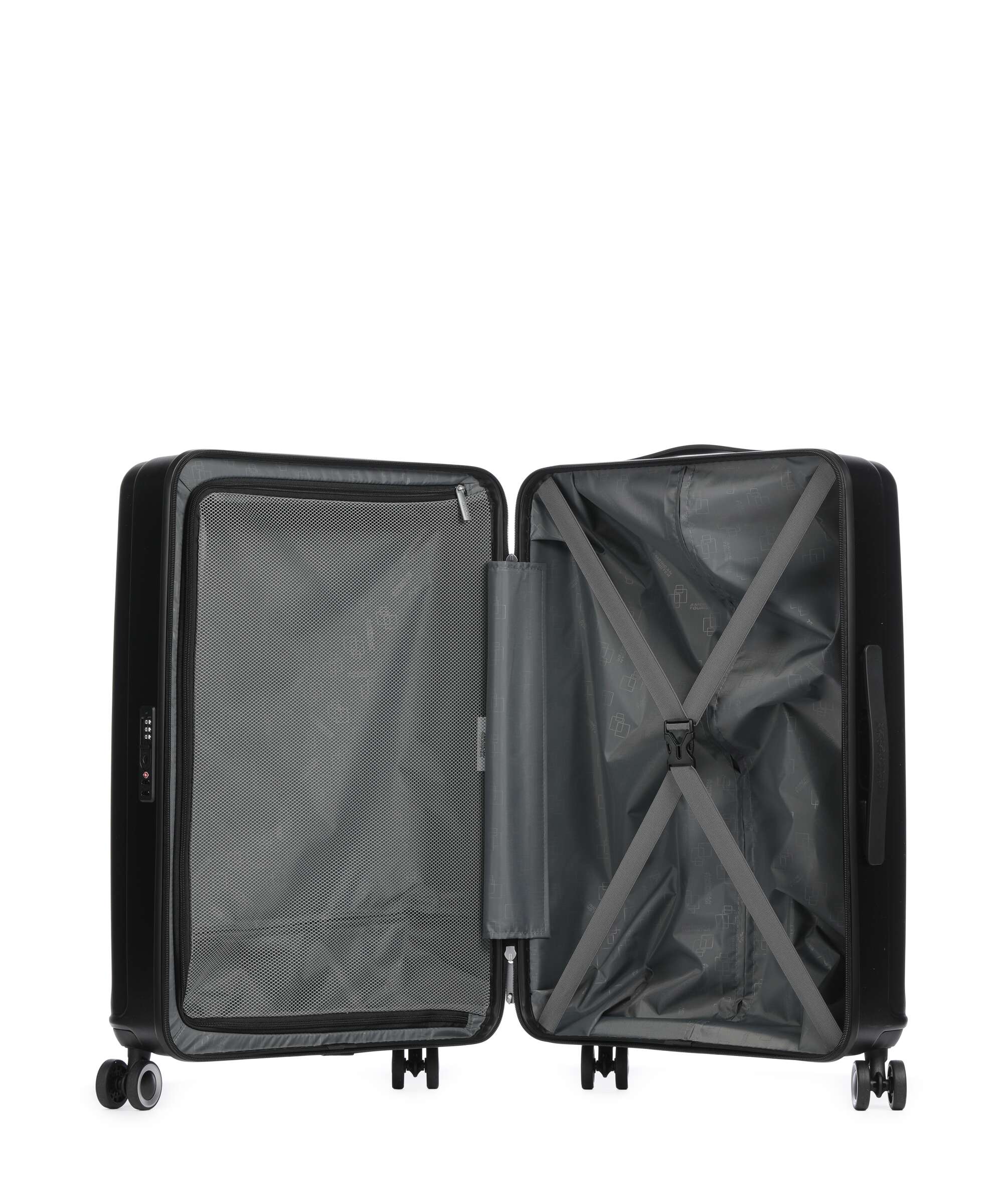 American Tourister Sunset Hills Spinner (4 wheels) black - Image 5