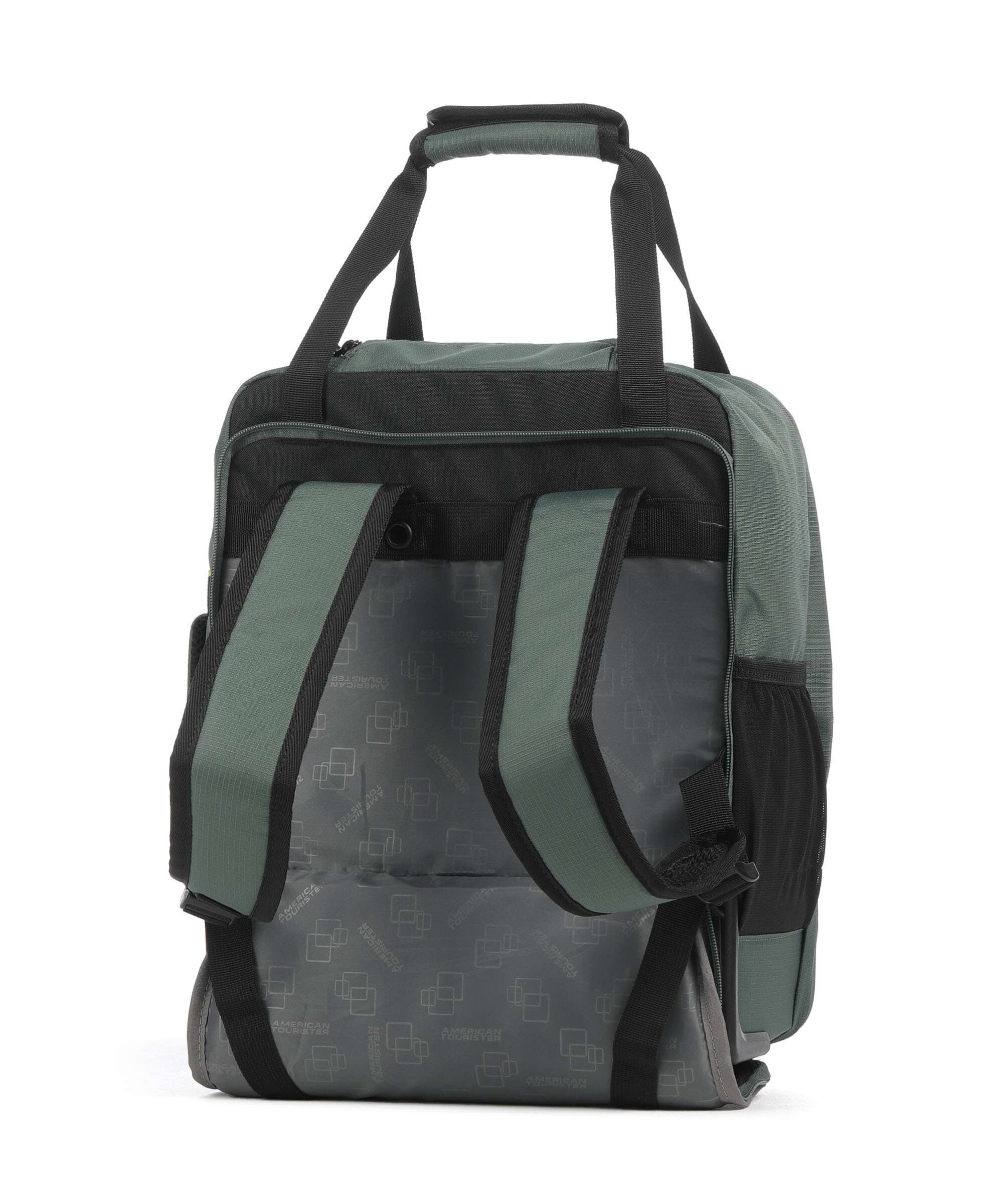 American Tourister Take2Cabin Backpack with wheels dark forest - Image 3