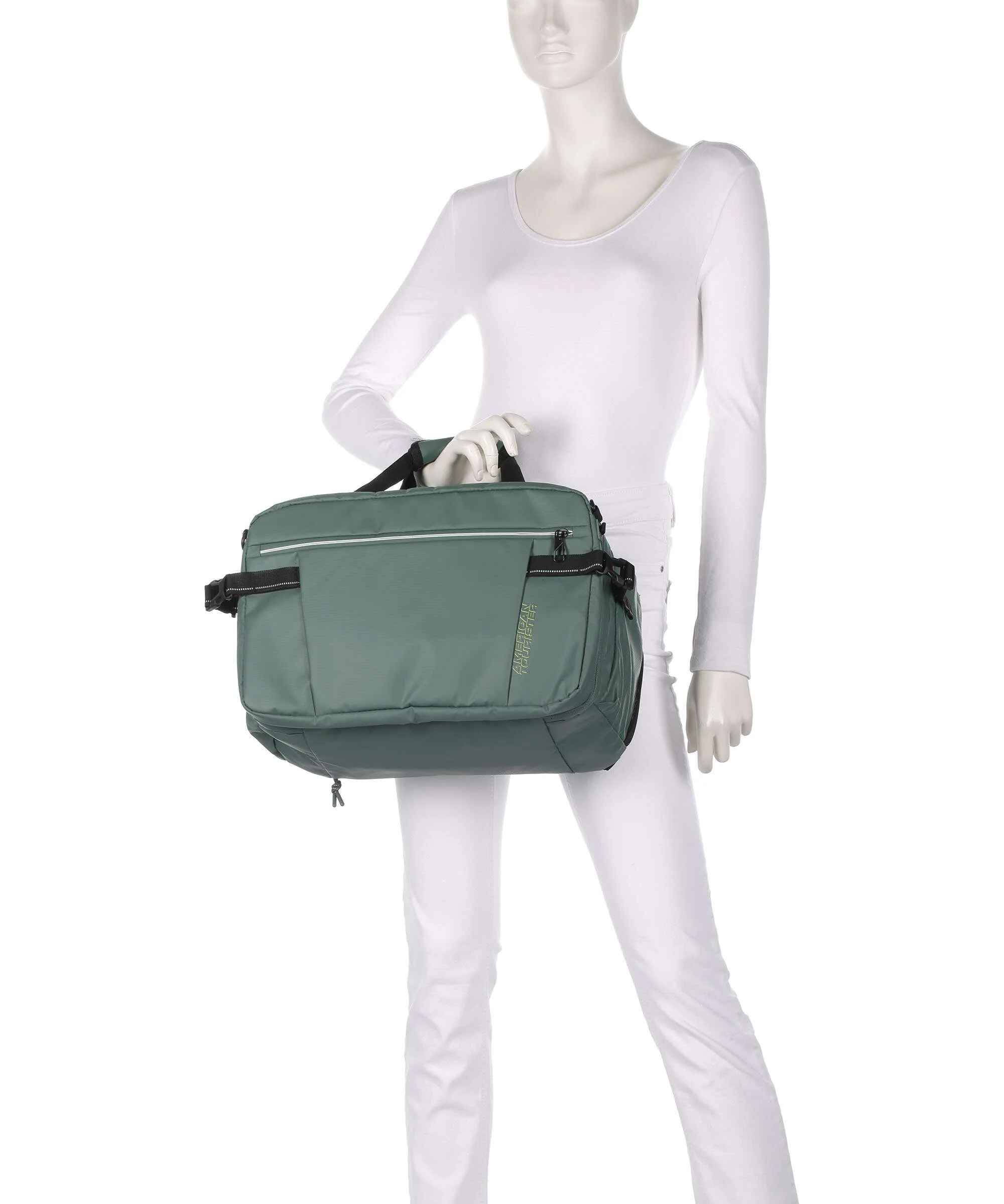 American Tourister Upventure Backpack bag dark forest - Image 3