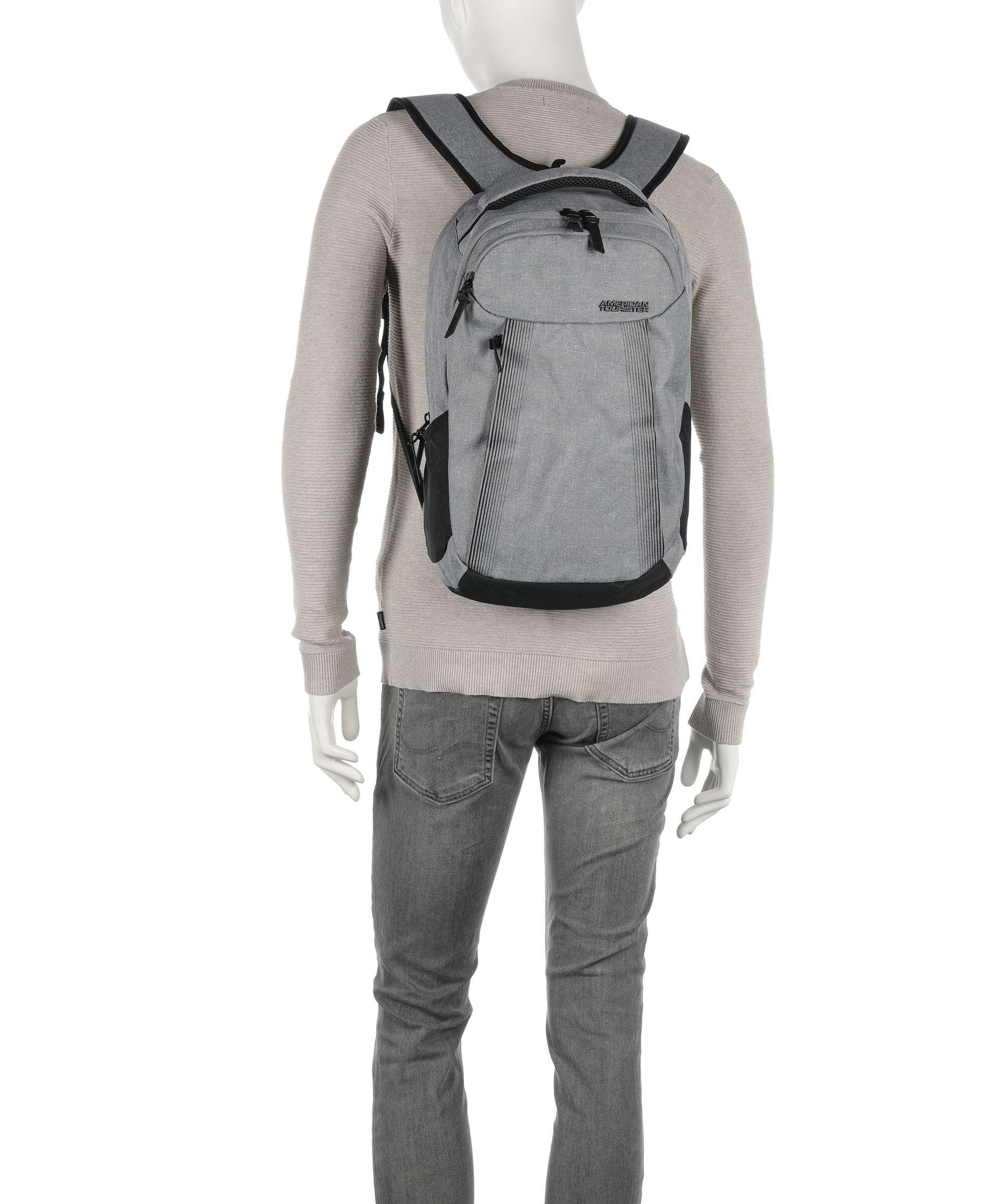 American Tourister Urban Groove Backpack grey melange - Image 4