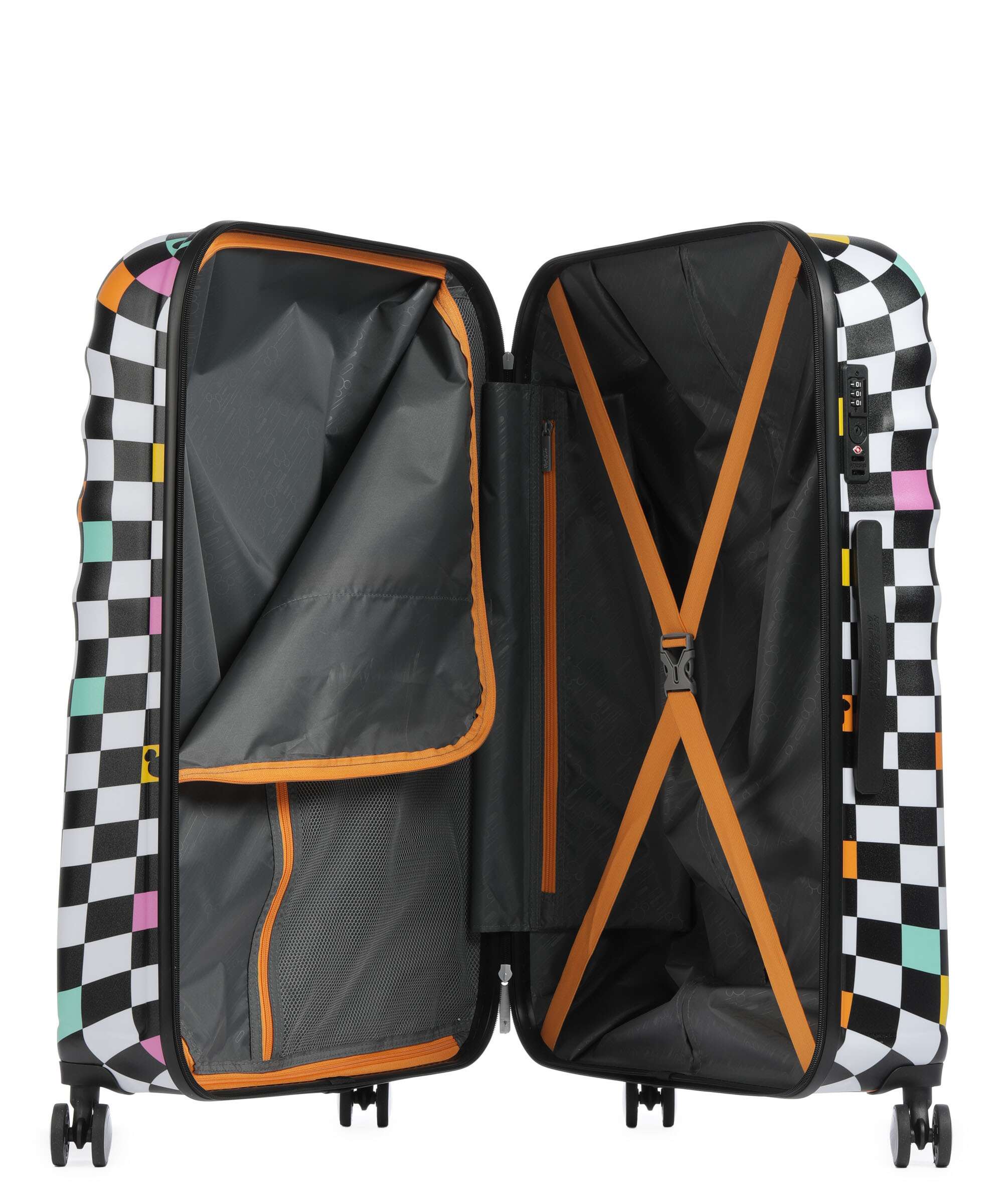 American Tourister Wavebreaker Disney Spinner (4 wheels) mickey check - Image 5