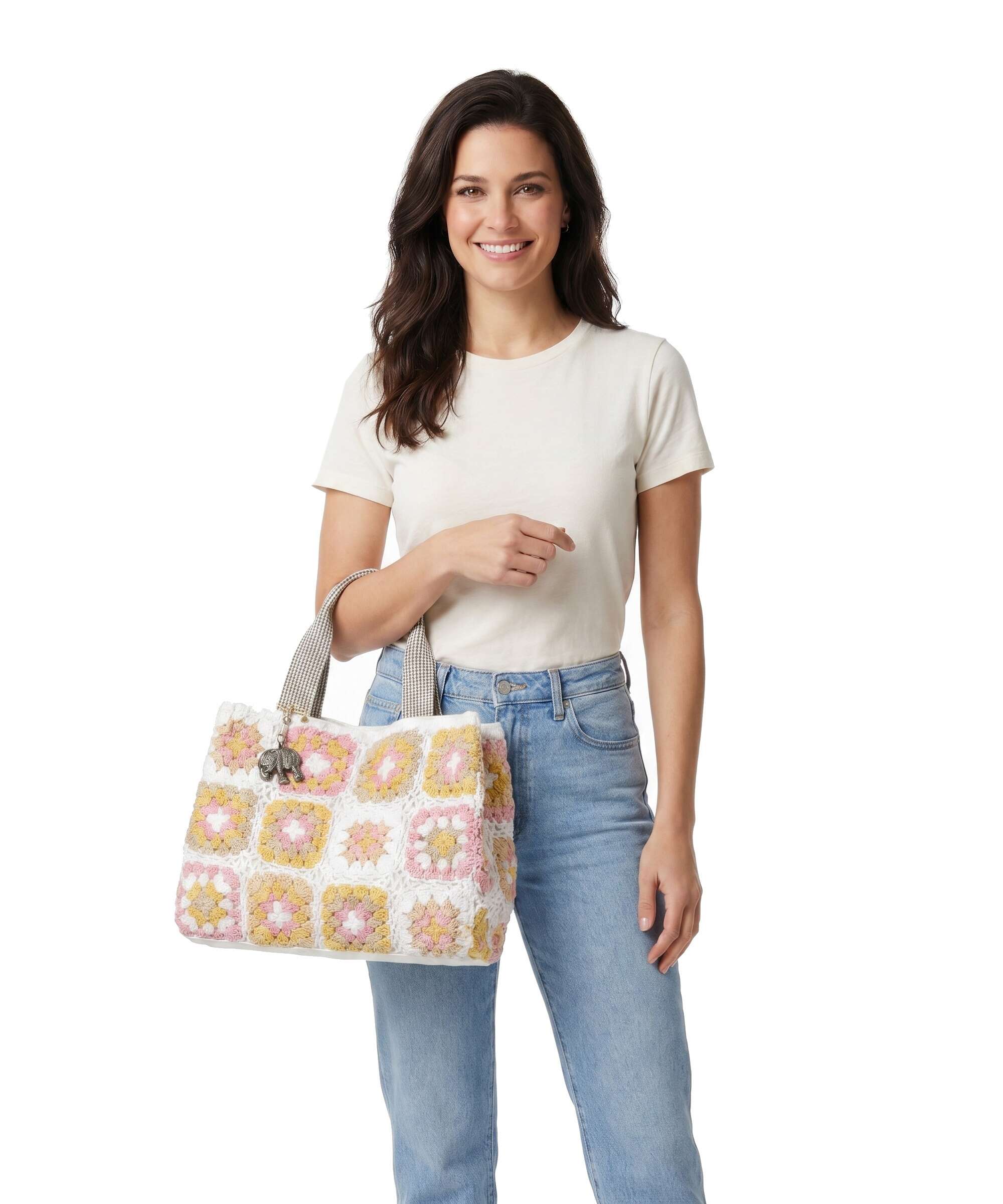 Anokhi Handbag white - Image 3