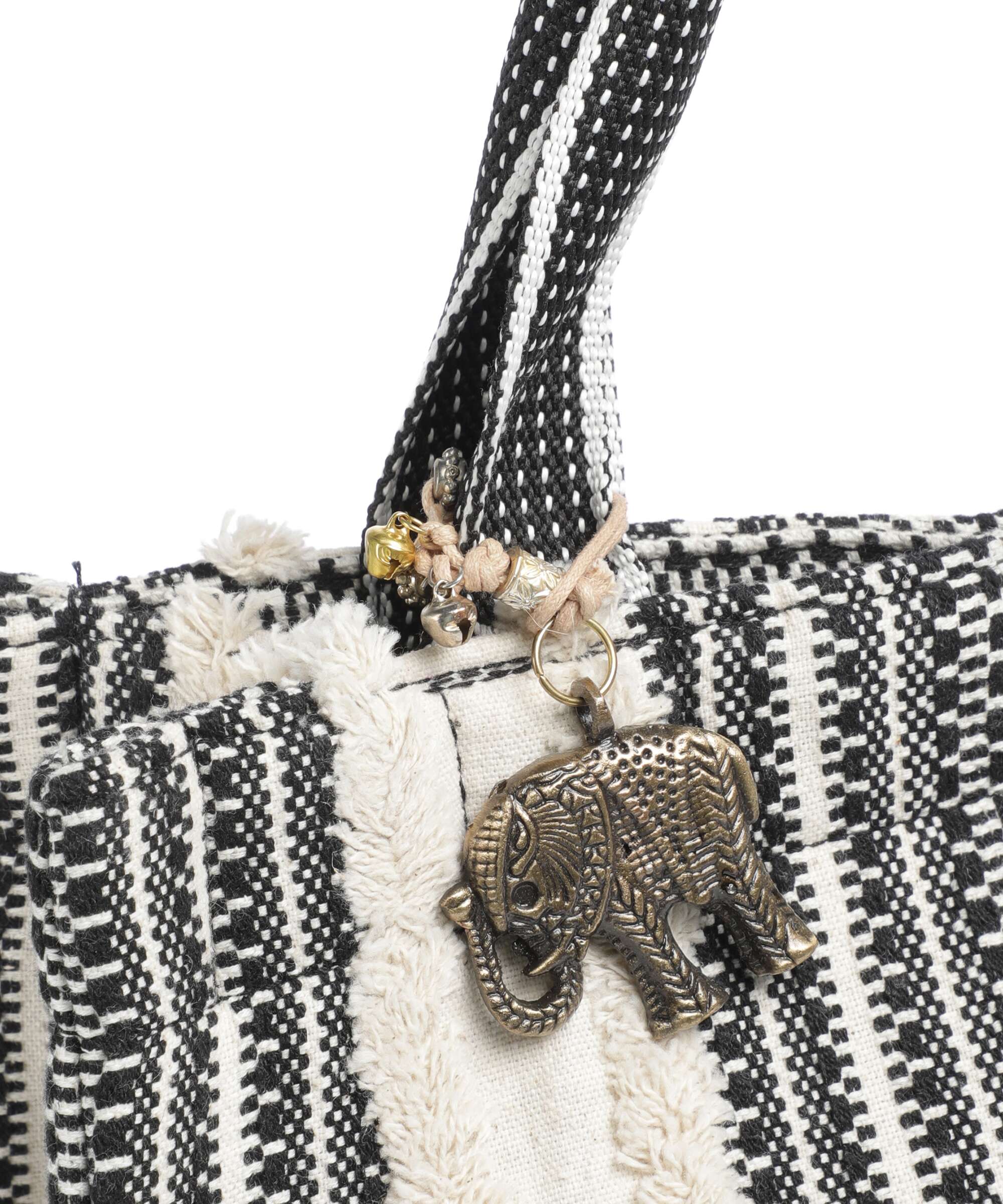 Anokhi Handbag black/white - Image 6