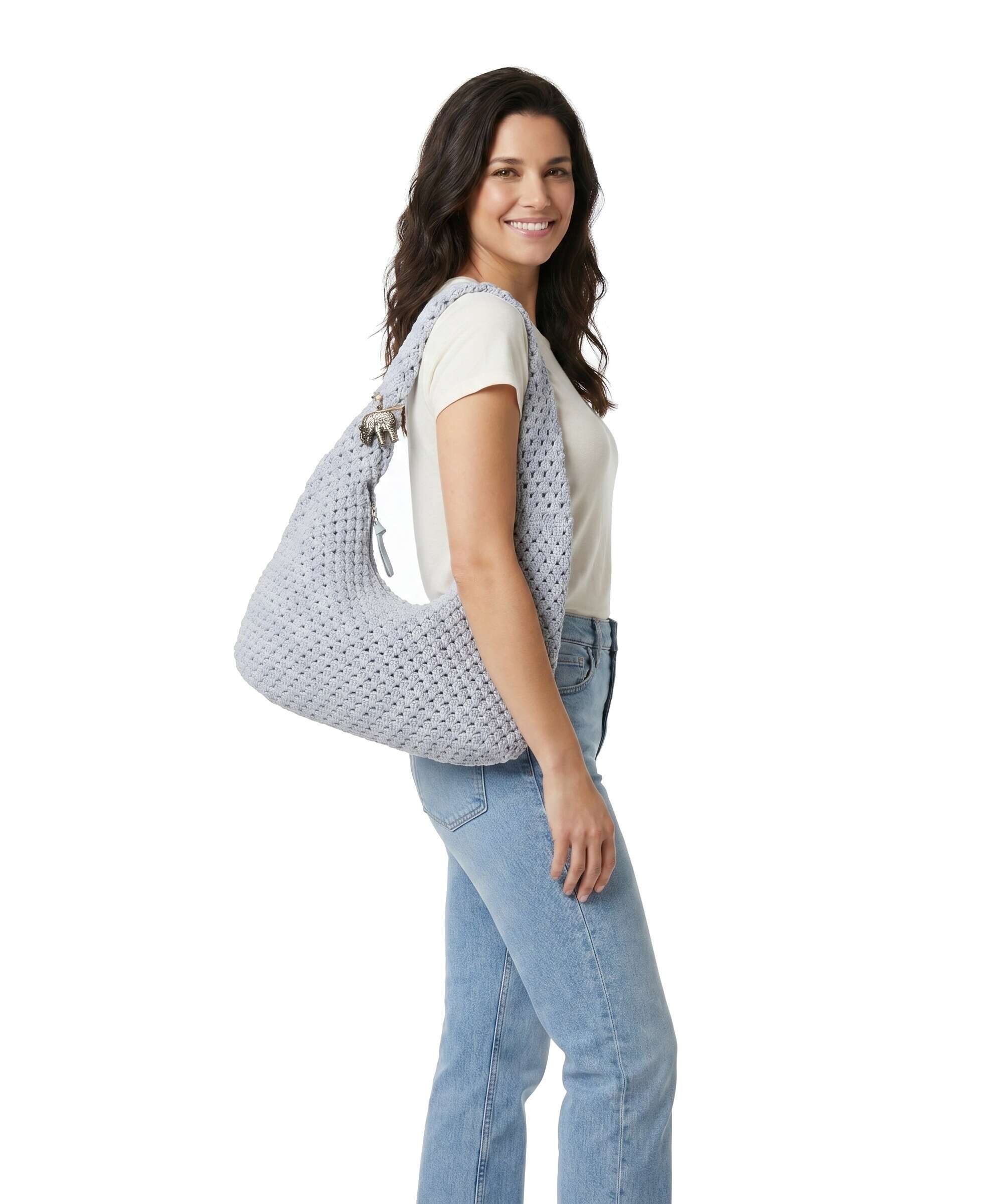 Anokhi Hobo bag blue/ombre - Image 3