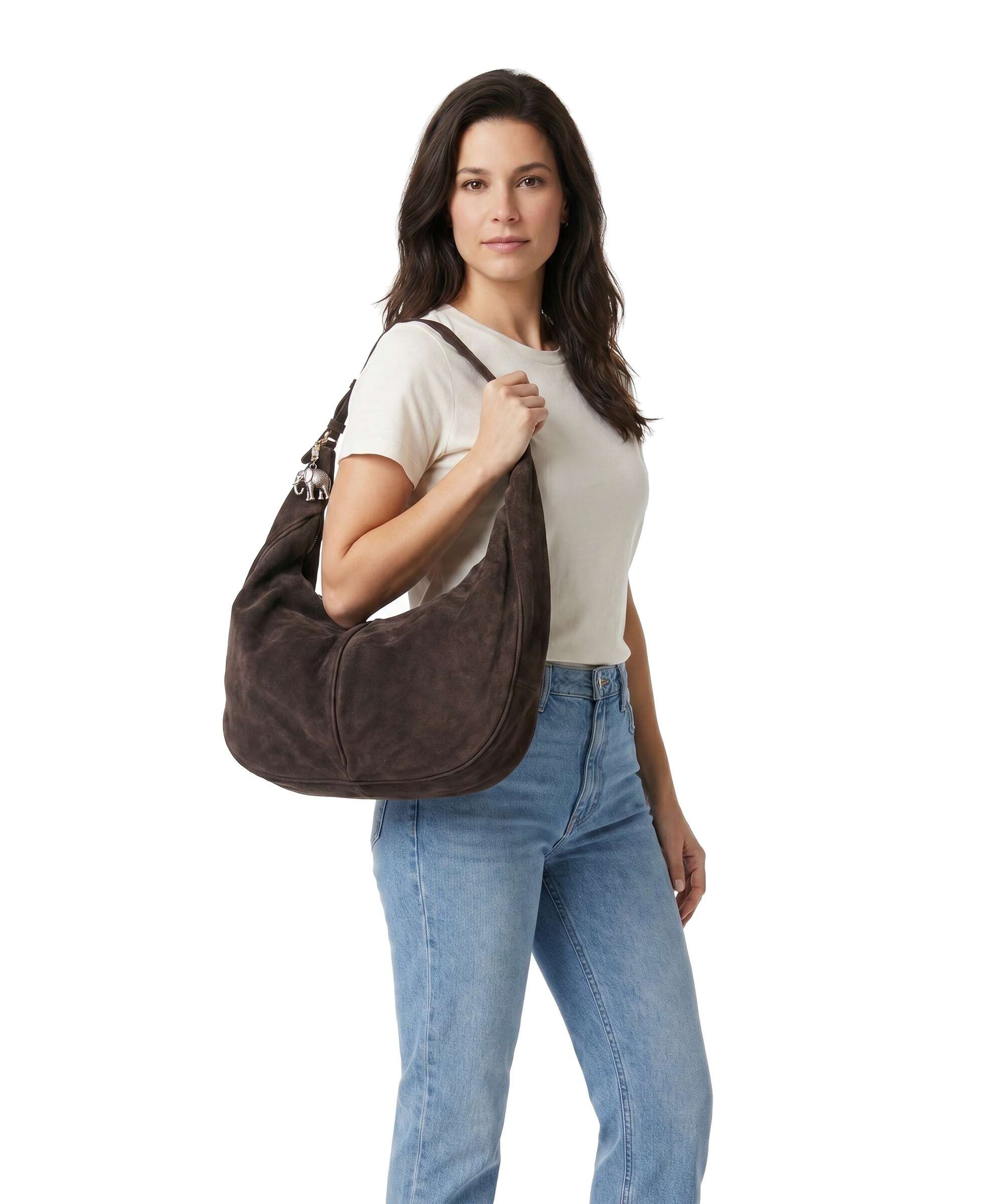 Anokhi Hobo bag chocolate - Image 3