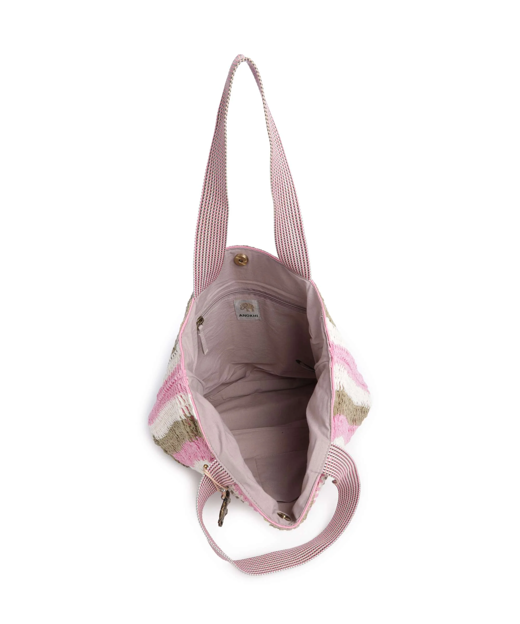 Anokhi Tote bag pink - Image 6
