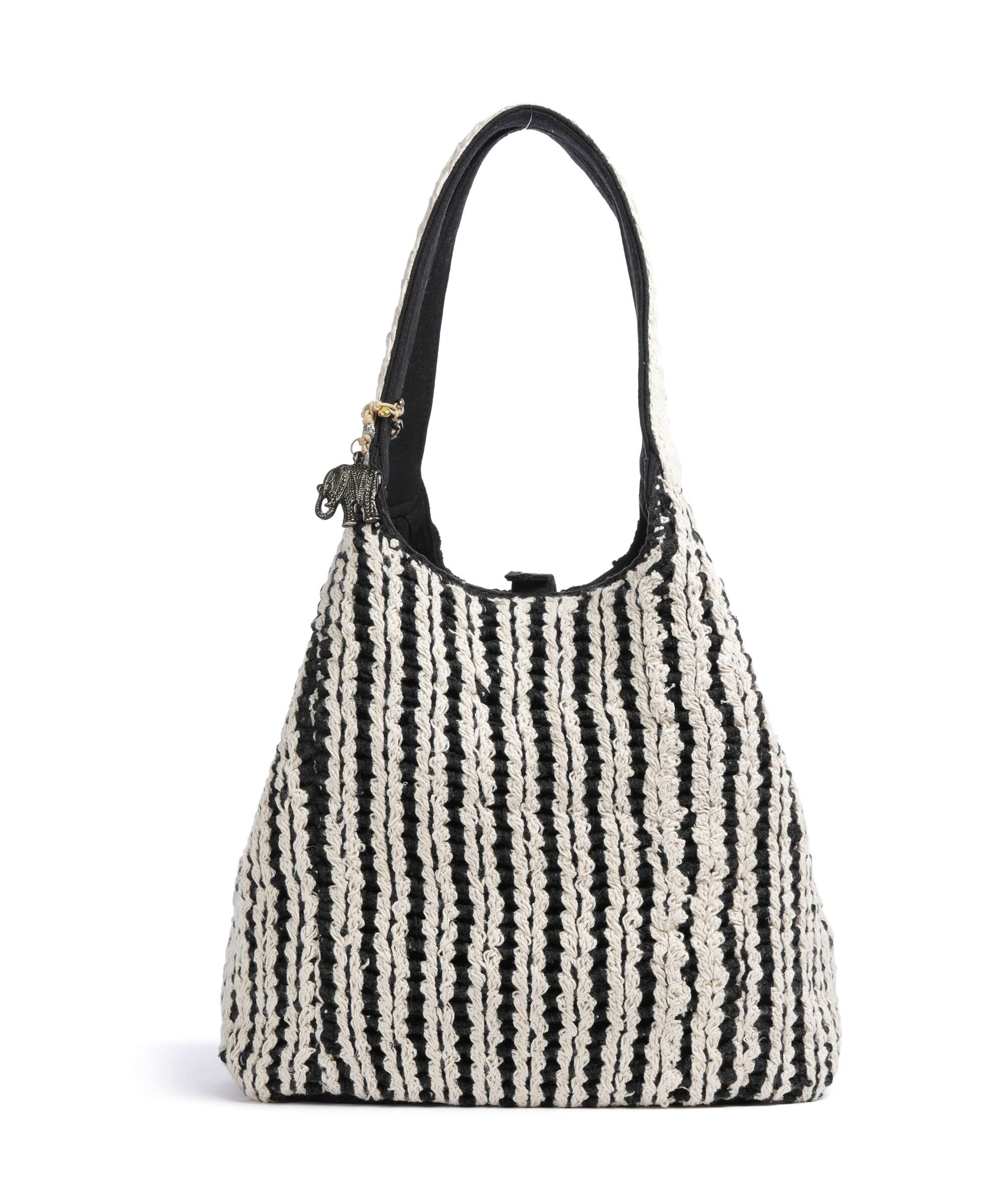 Anokhi Tote bag black/white - Image 2