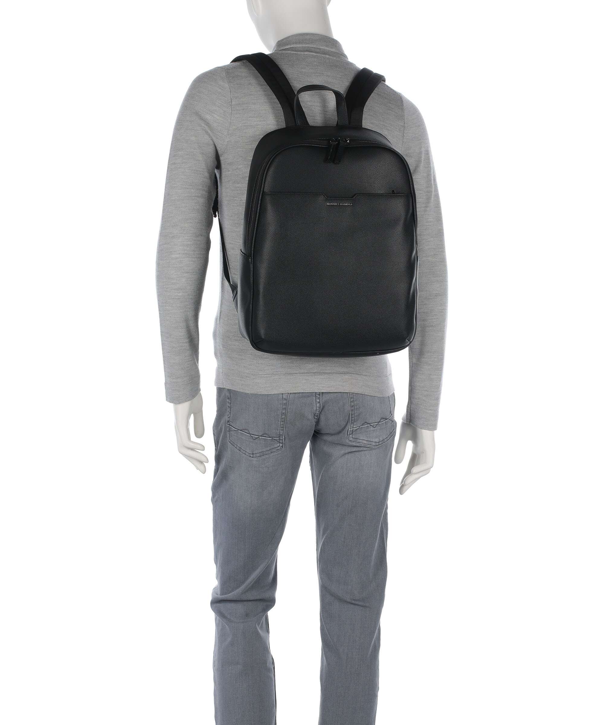Armani Exchange Alex Backpack black - Image 3