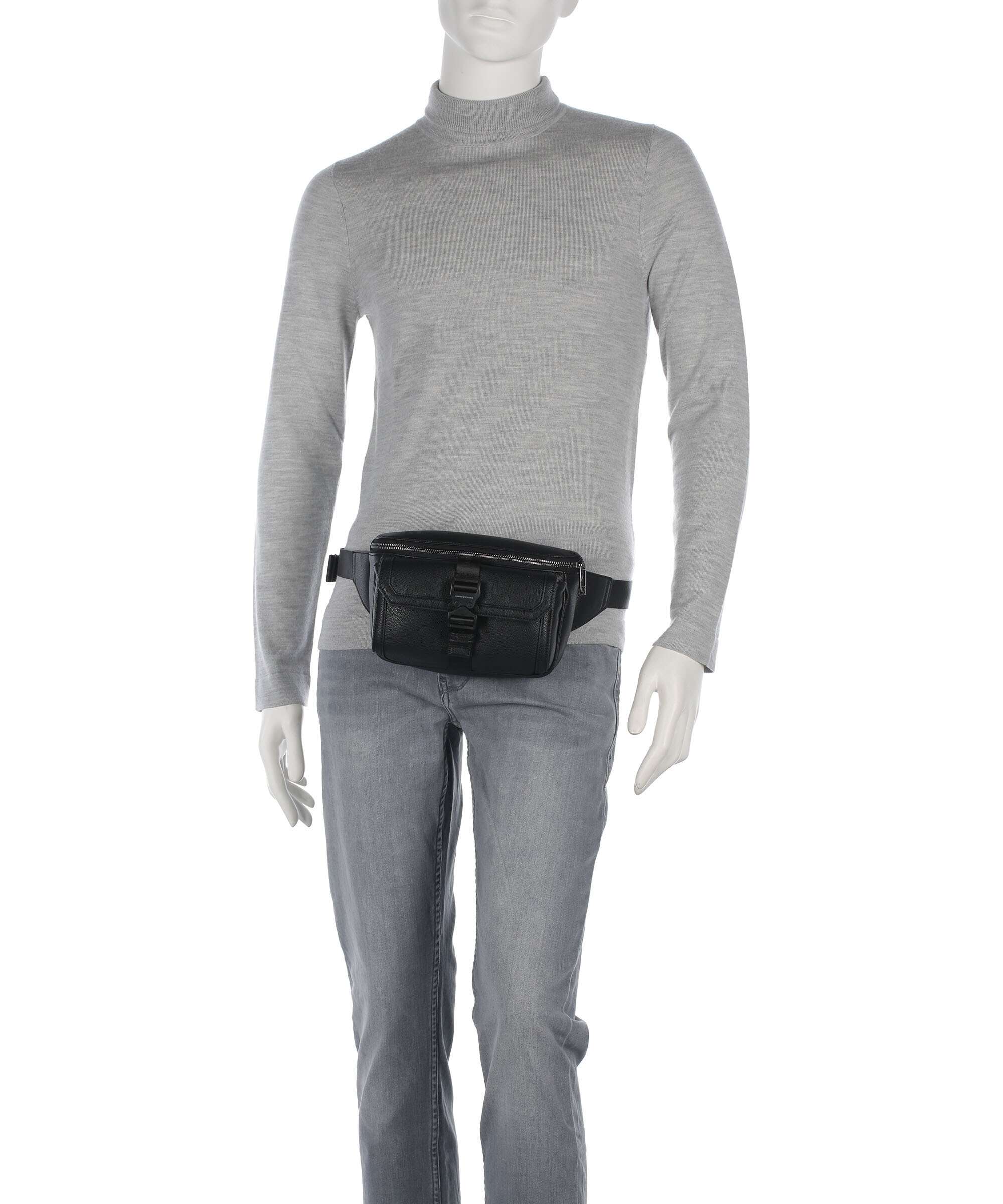 Armani Exchange Brooklyn Belt bag black - Image 3