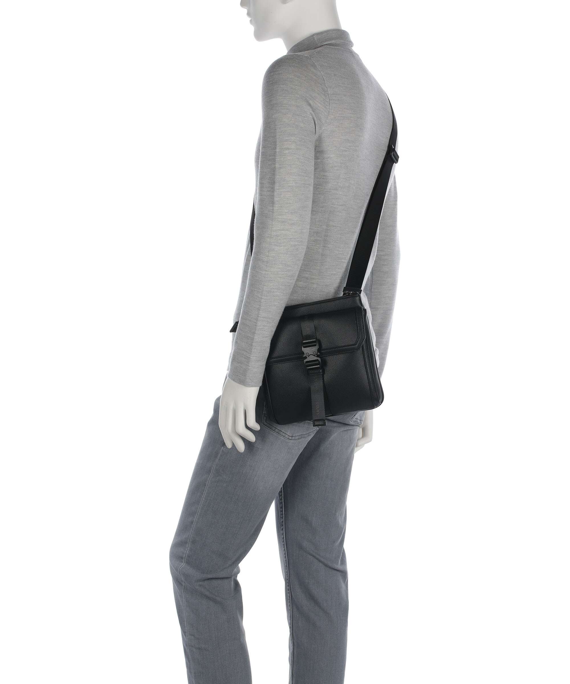 Armani Exchange Brooklyn Crossbody bag black - Image 3