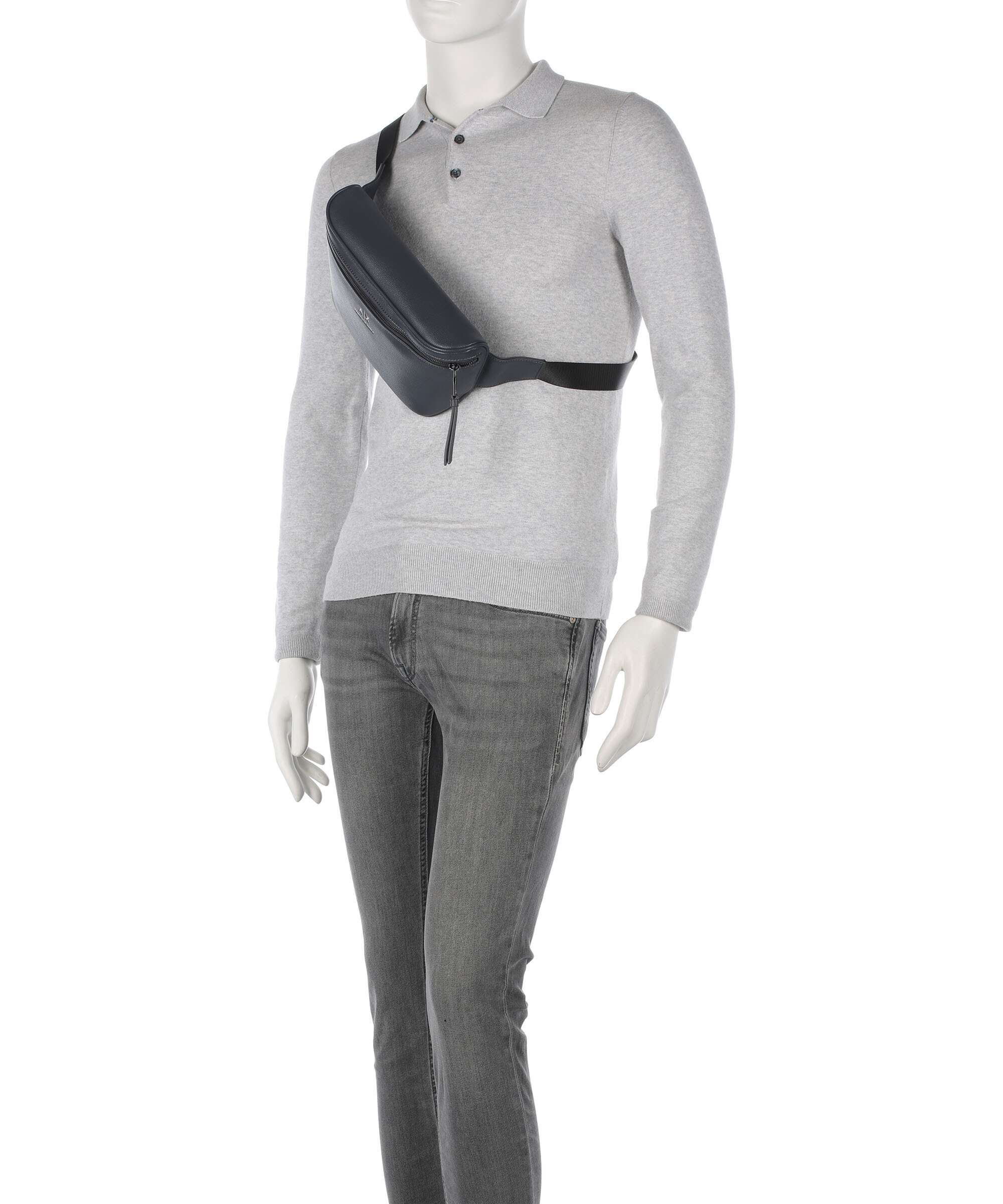 Armani Exchange Dino Belt bag ebony - Image 4