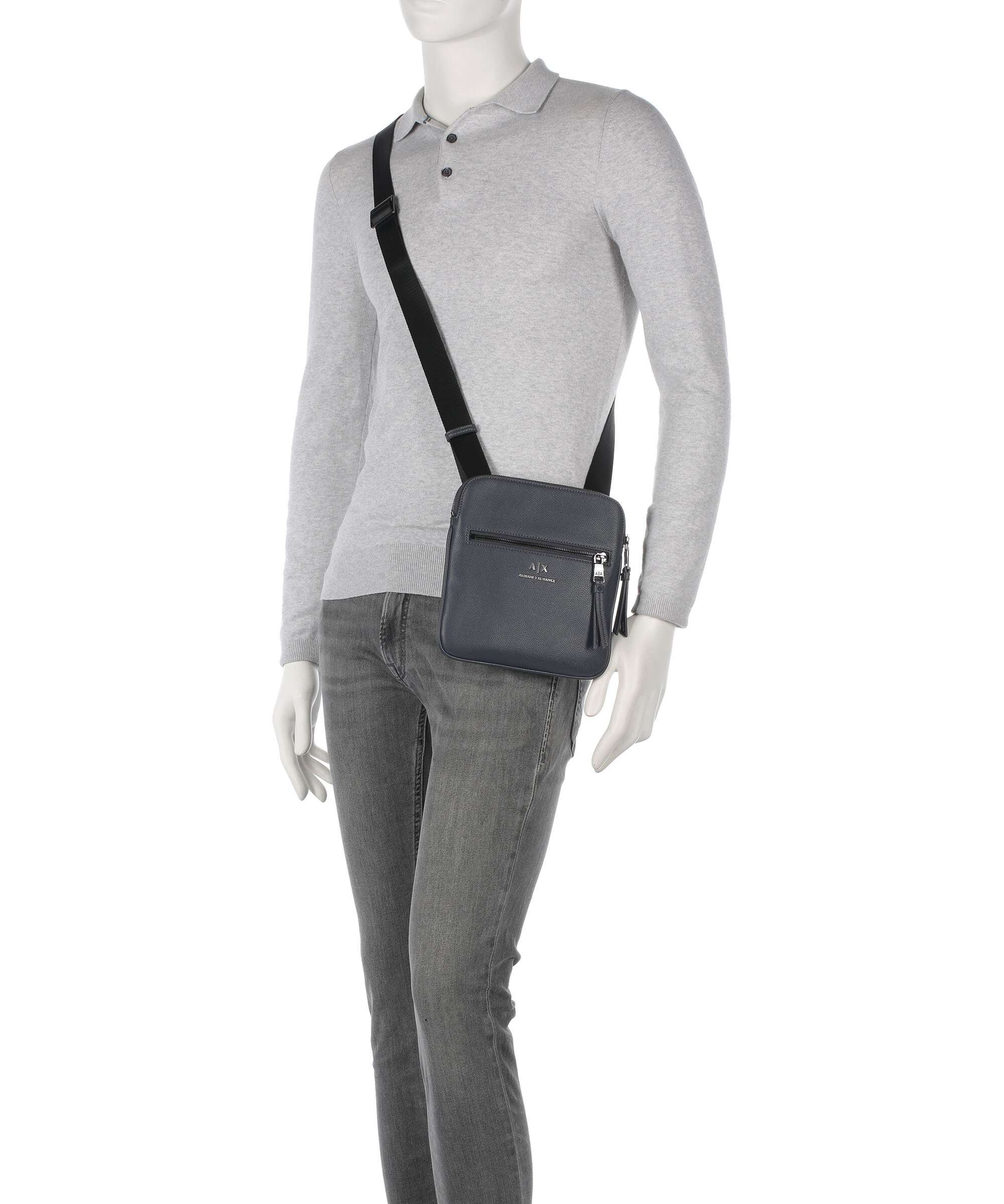 Armani Exchange Dino Crossbody bag ebony - Image 3