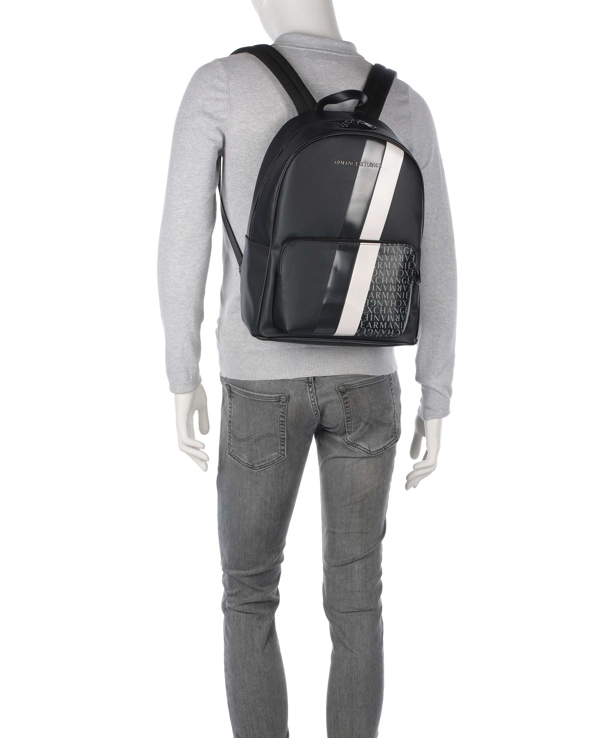 Armani Exchange Dylan Backpack deep navy - Image 3