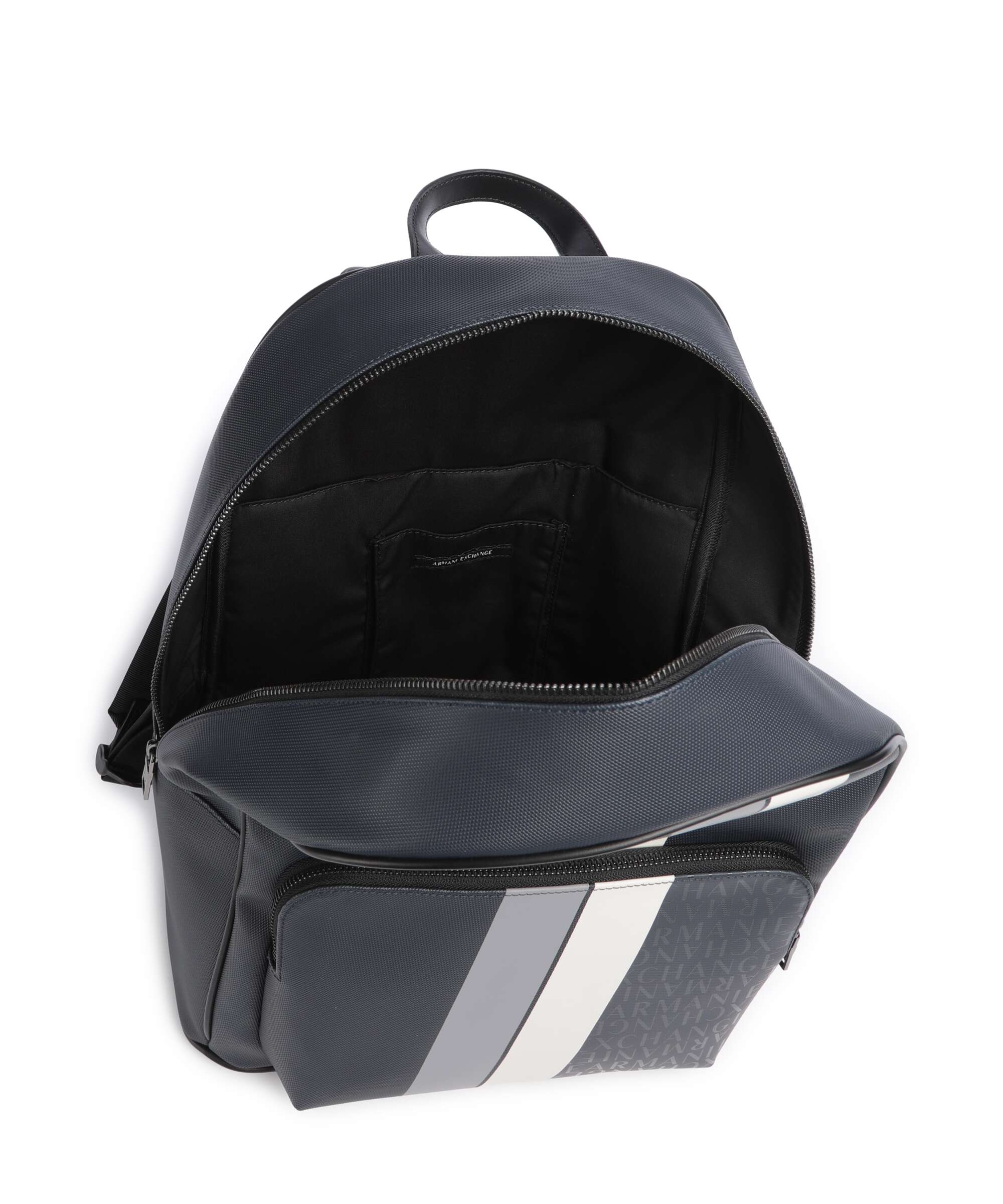 Armani Exchange Dylan Backpack navy/chiseled stone/off white - Image 5