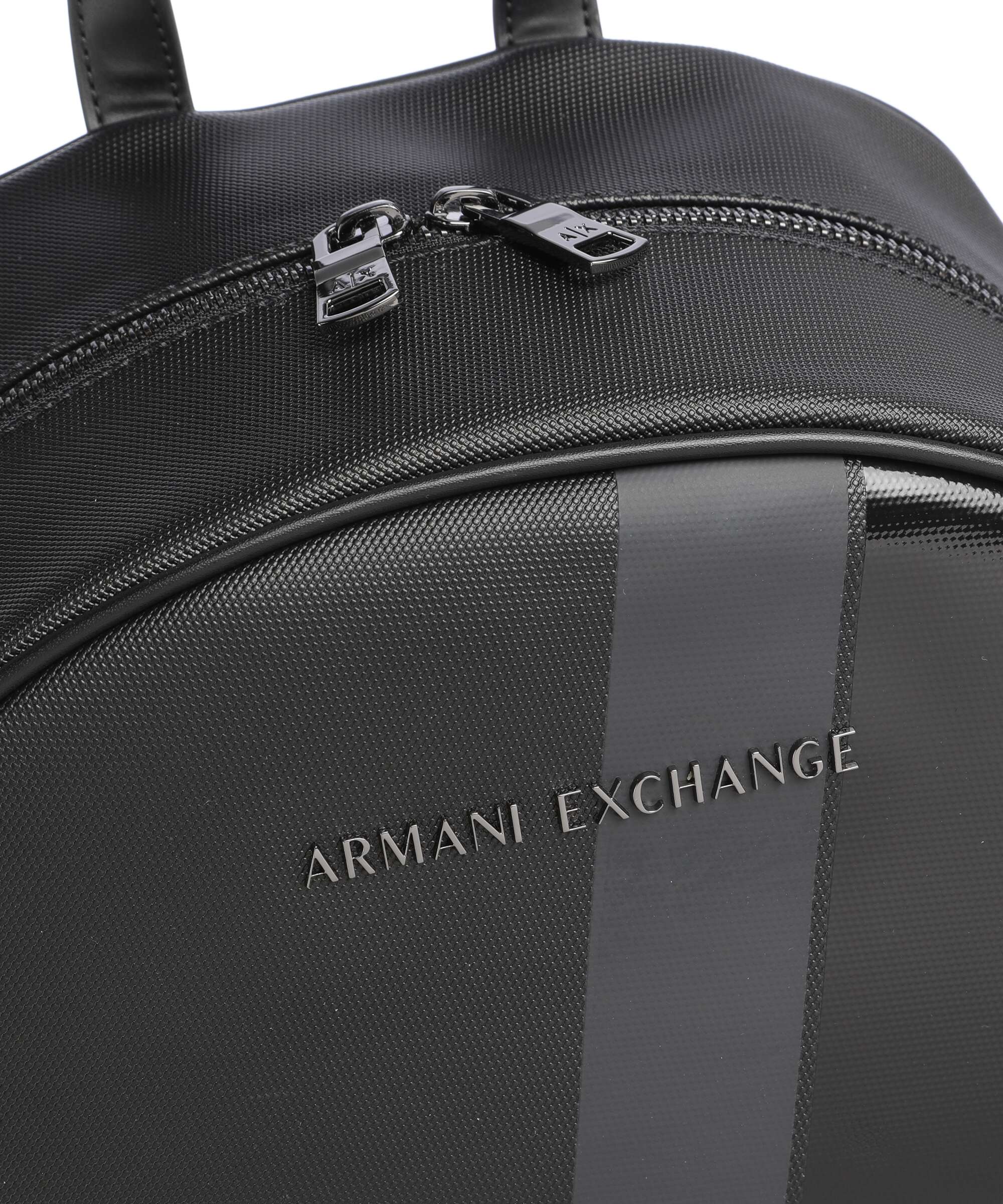 Armani Exchange Dylan Backpack black/gunmetal/shiny black - Image 4