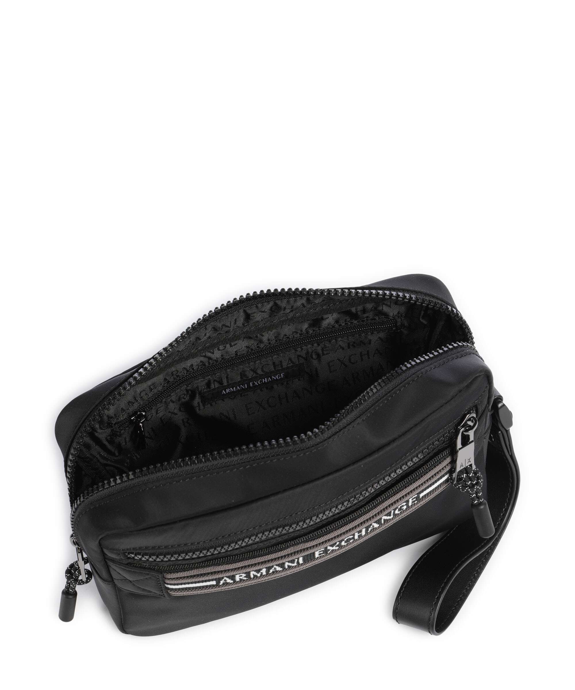 Armani Exchange Gabriel Toiletry bag black - Image 4