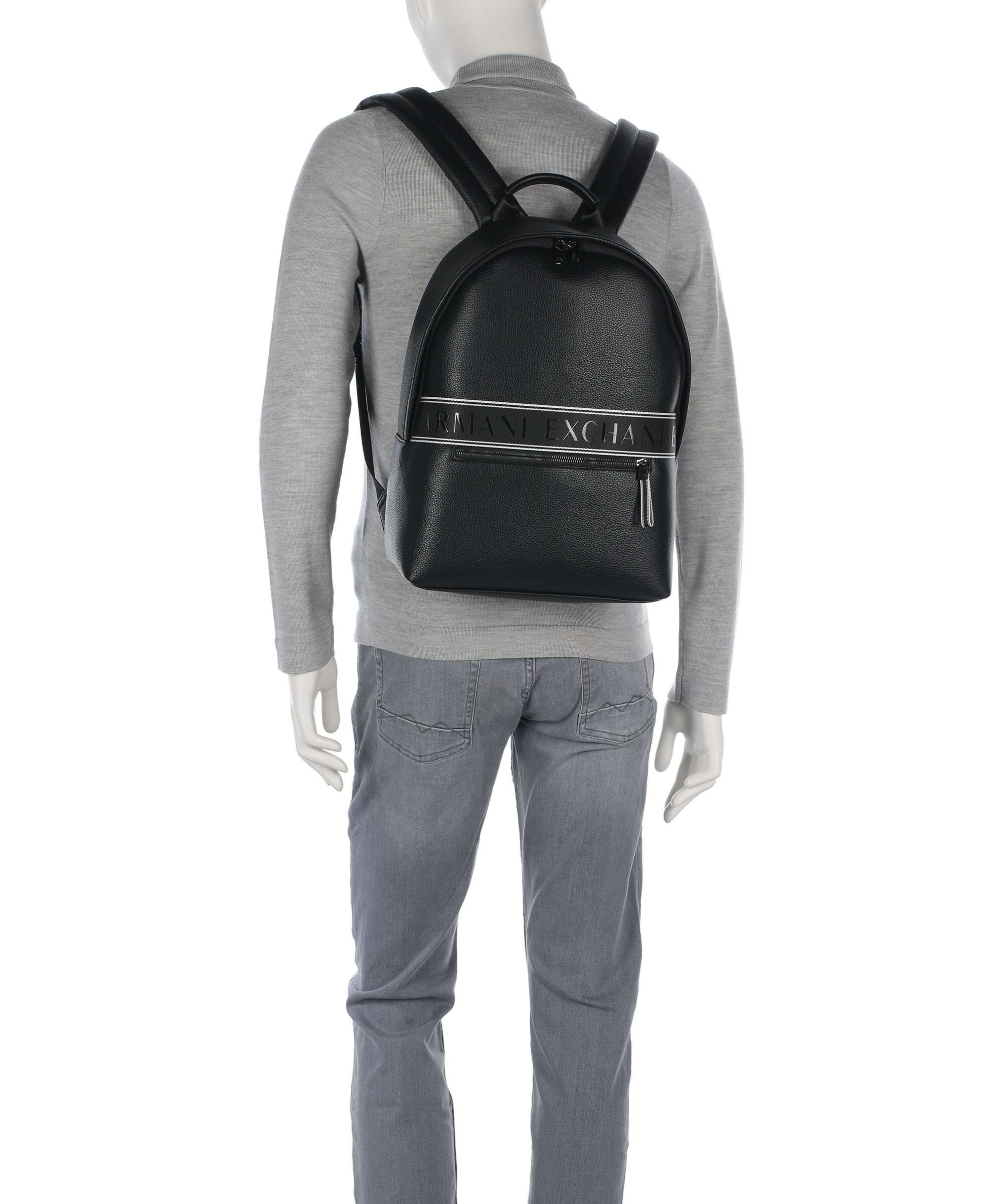 Armani Exchange Ian Backpack black - Image 3