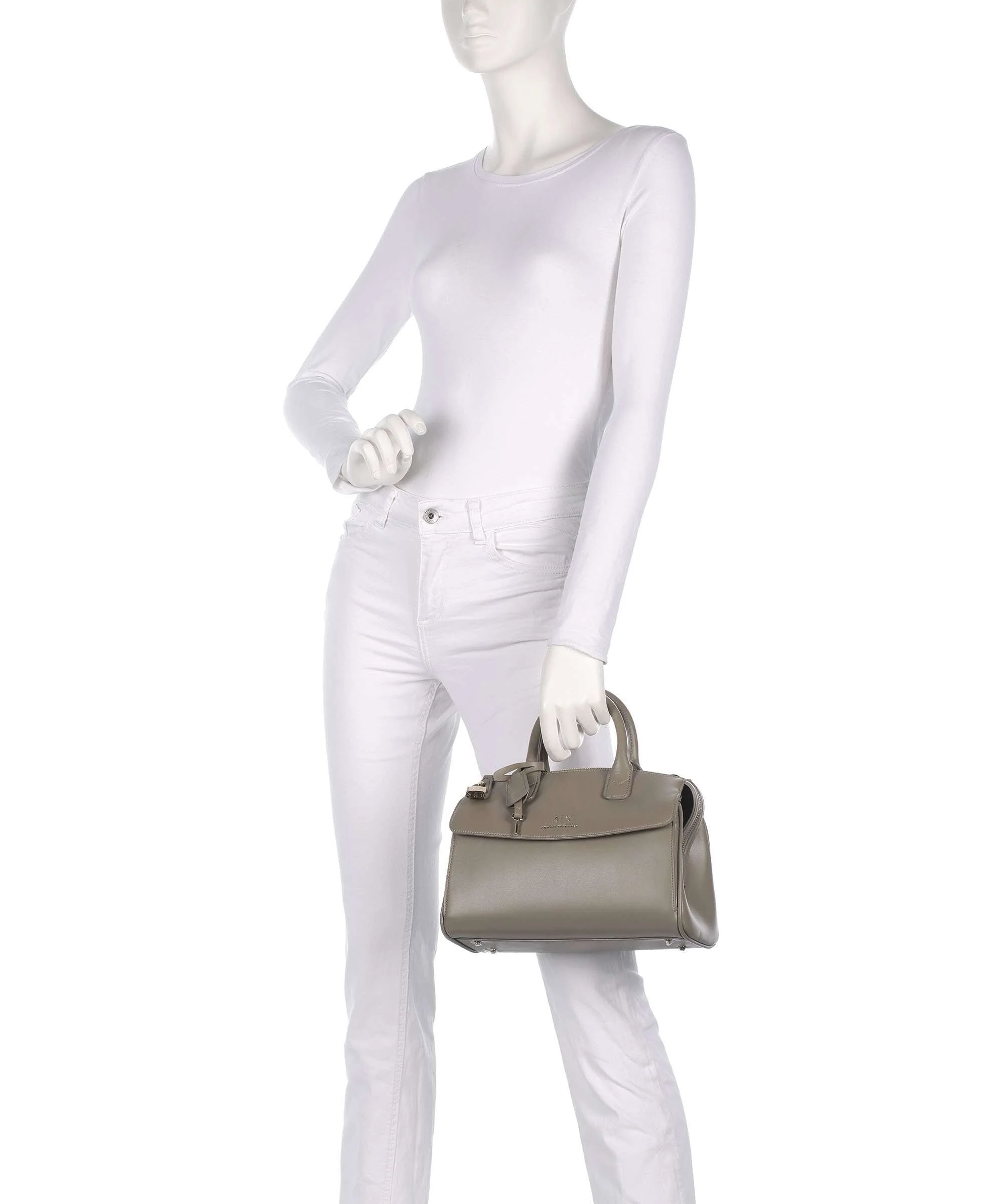 Armani Exchange Jane M Handbag brown bass - Image 3