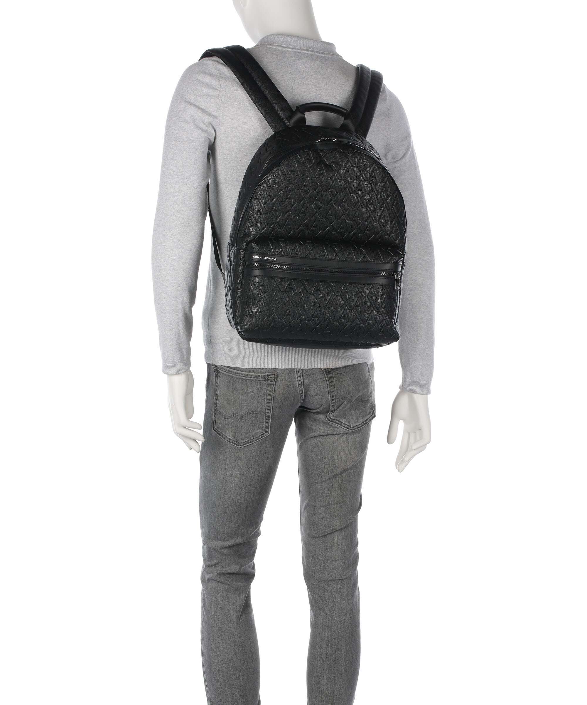 Armani Exchange Liam Backpack black - Image 3