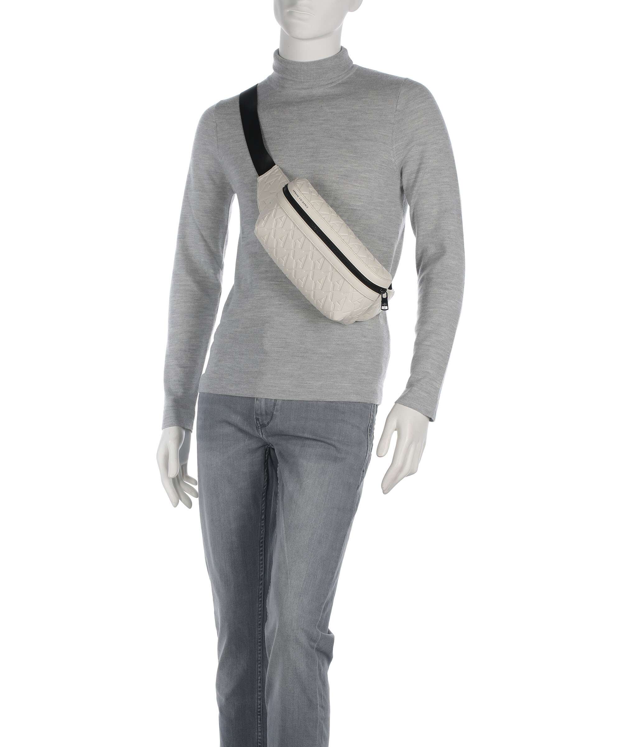 Armani Exchange Liam Belt bag cream - Image 3