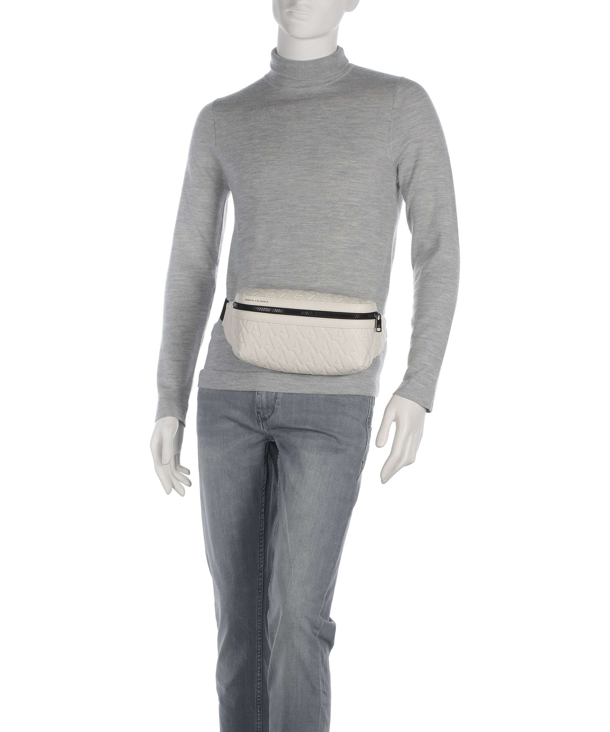 Armani Exchange Liam Belt bag cream - Image 4