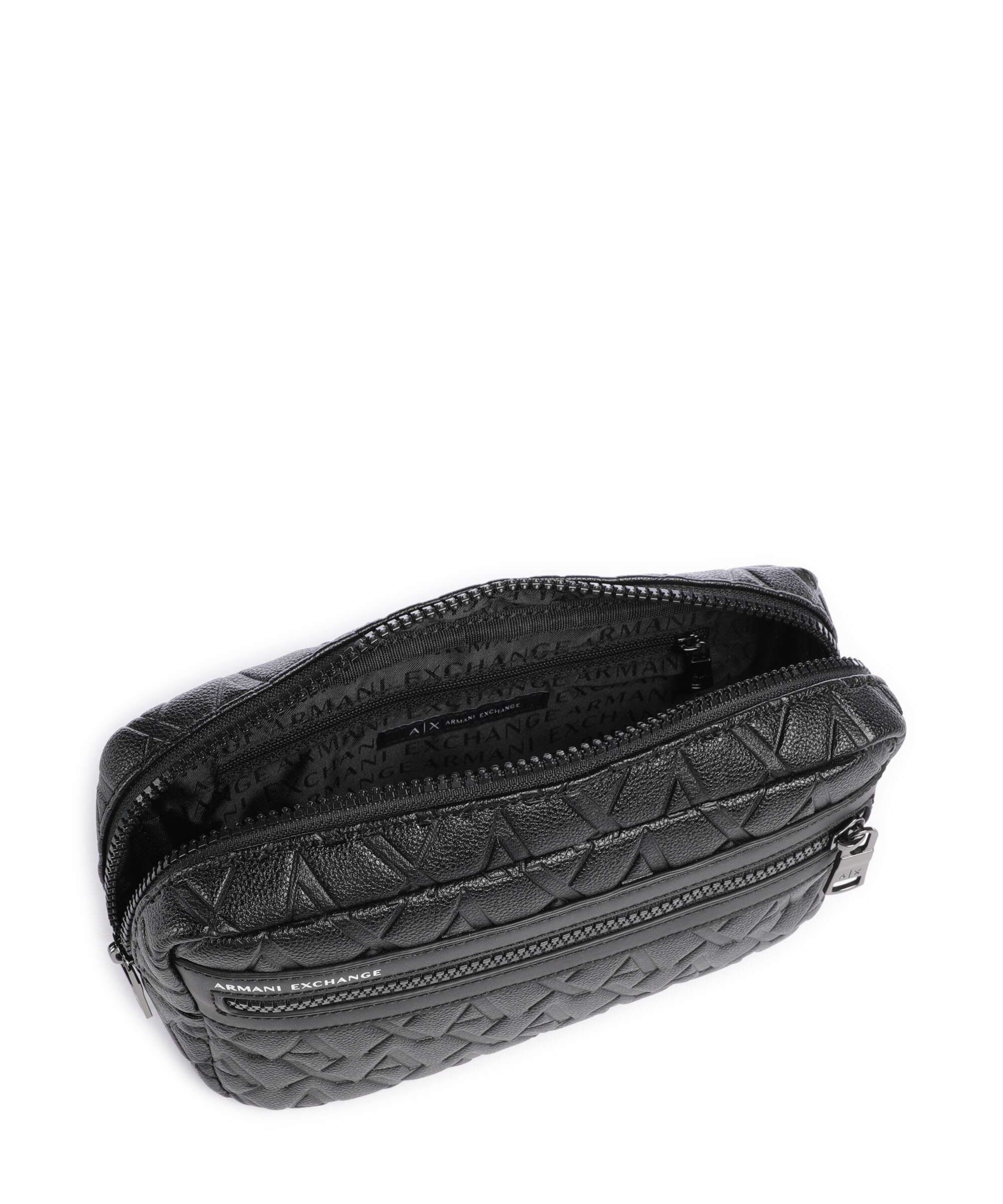 Armani Exchange Liam Toiletry bag black - Image 5