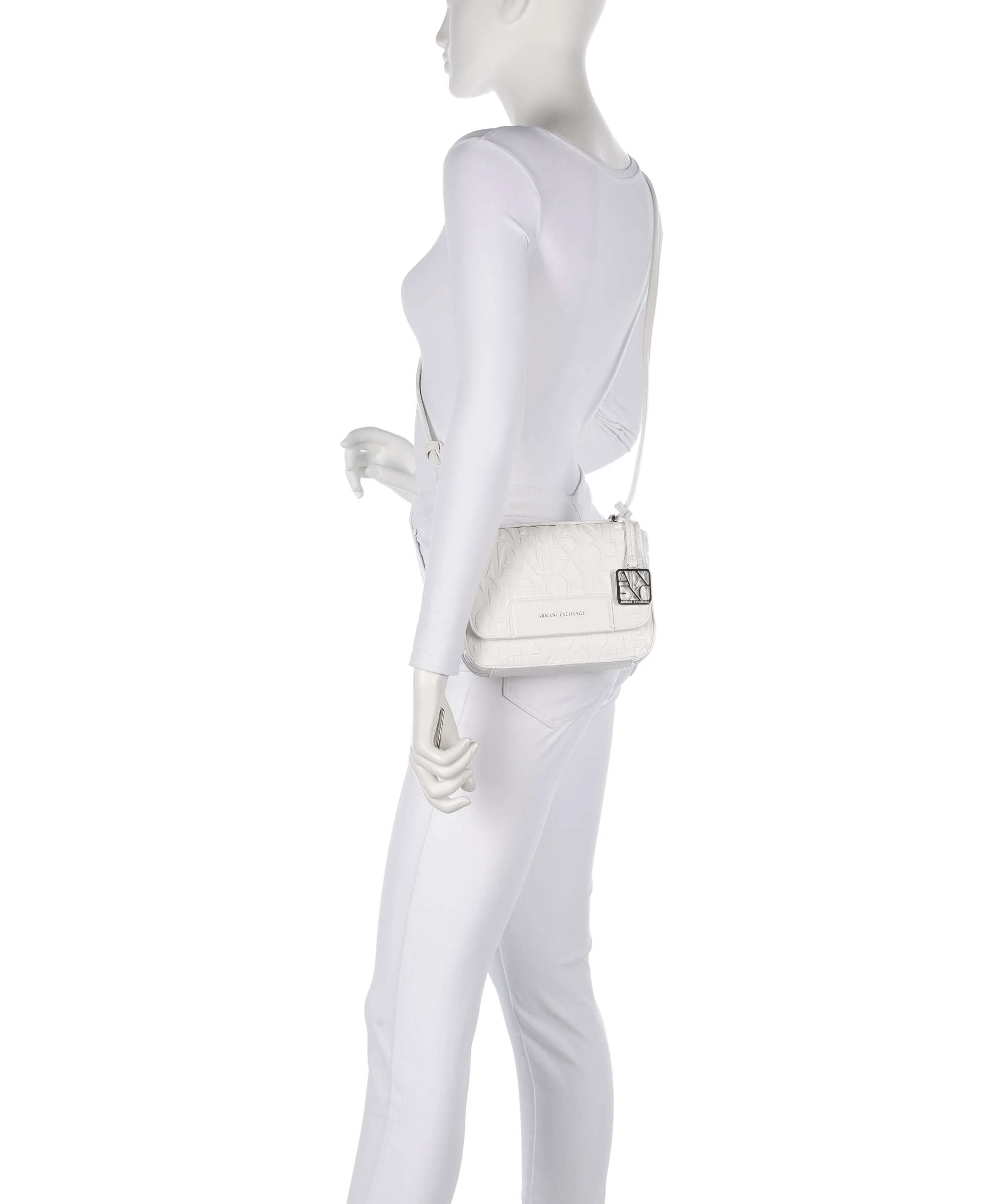 Armani Exchange Liz Crossbody bag off white - Image 3
