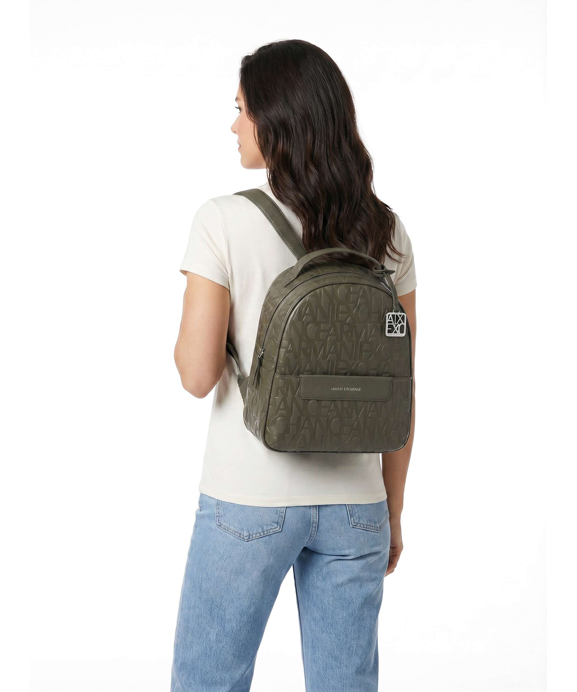 Armani Exchange Liz Pebble S Backpack savanna - Image 3
