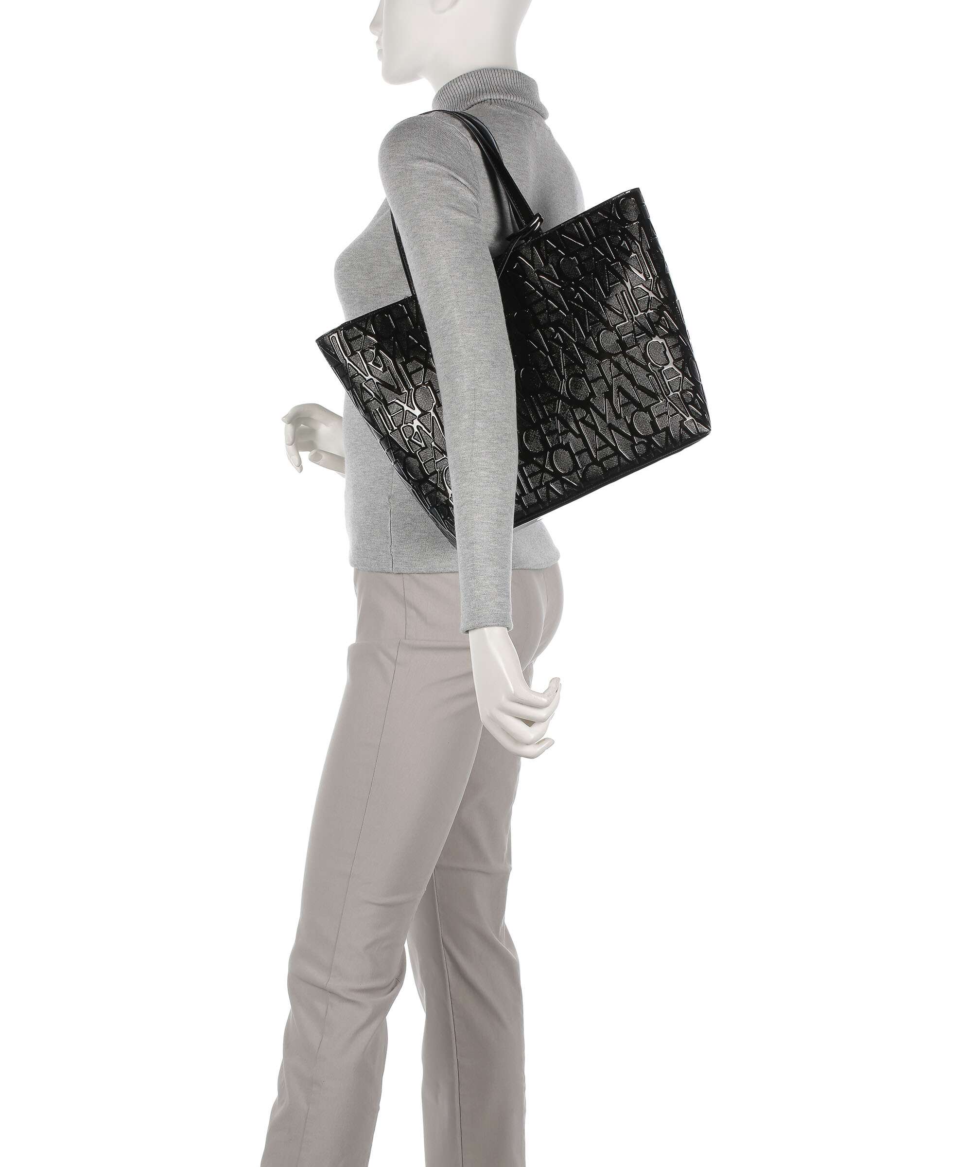Armani Exchange Liz Tote bag nero - Image 3