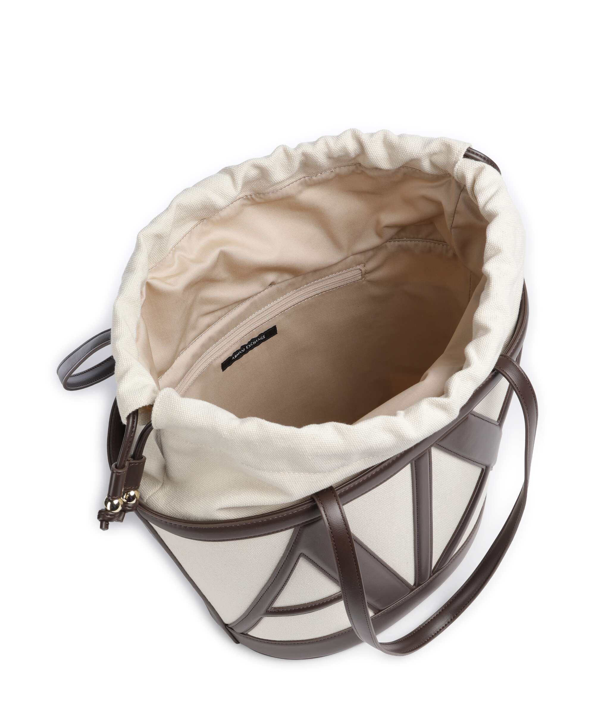 Armani Exchange Marisol Bucket bag natural/dusk shade - Image 5