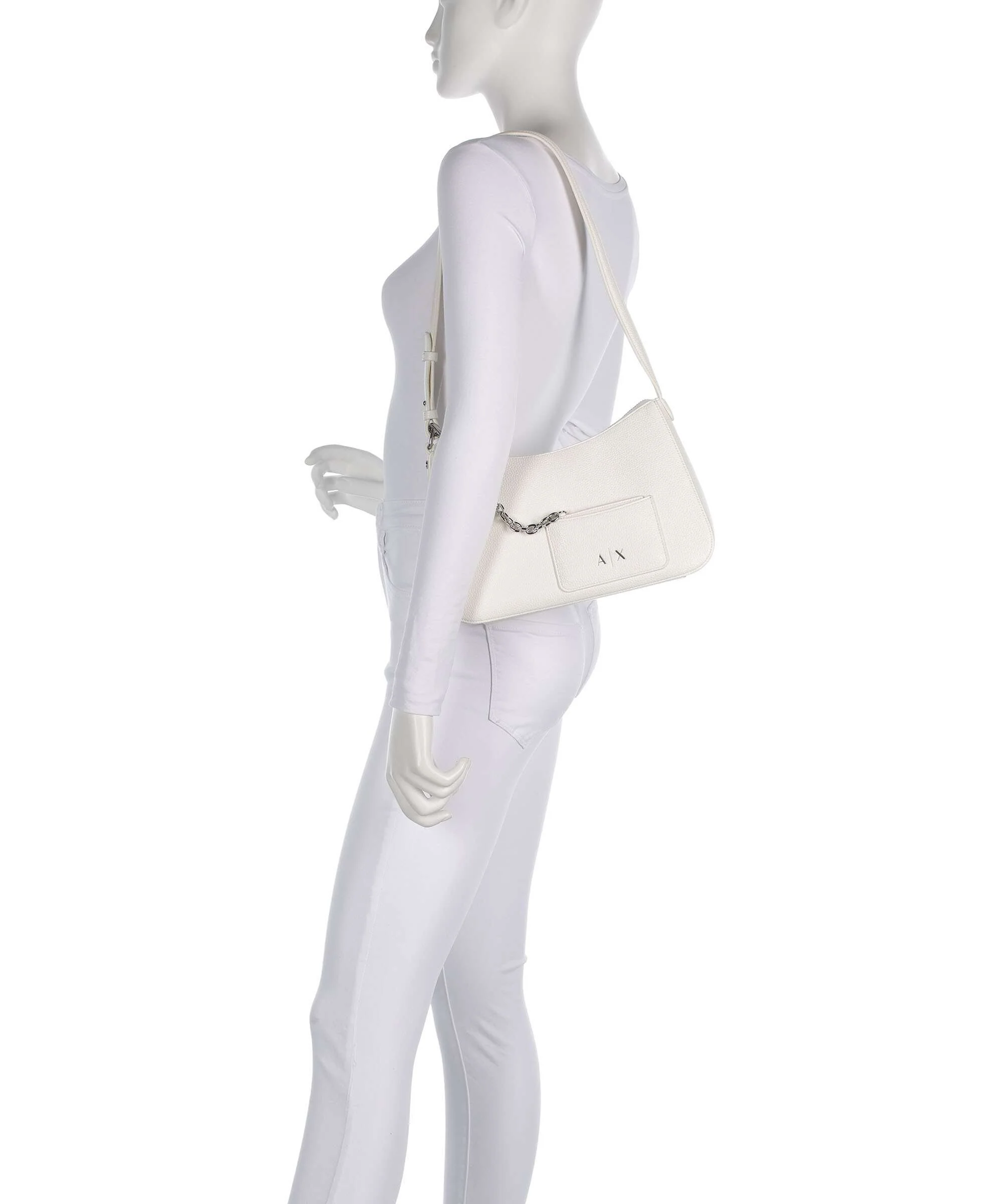Armani Exchange Mila M Shoulder bag off white - Image 3