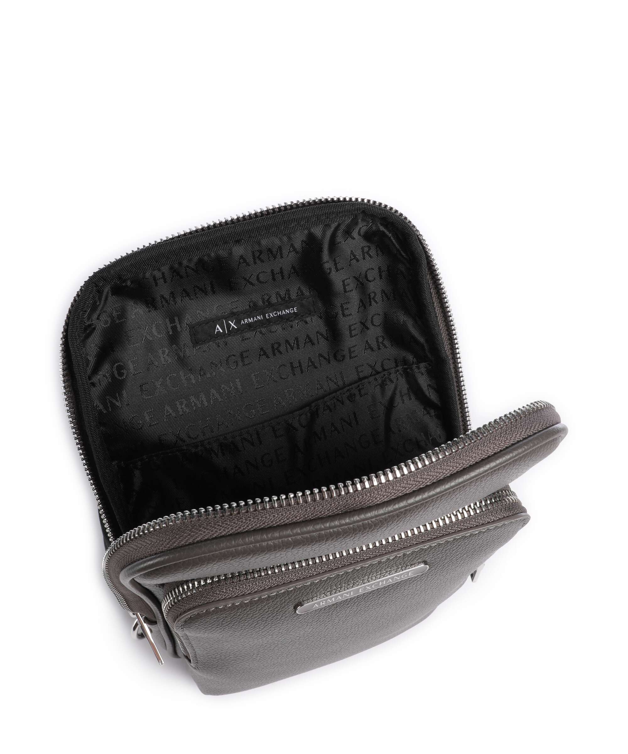 Armani Exchange Okinawa Sling bag dark gull gray - Image 6