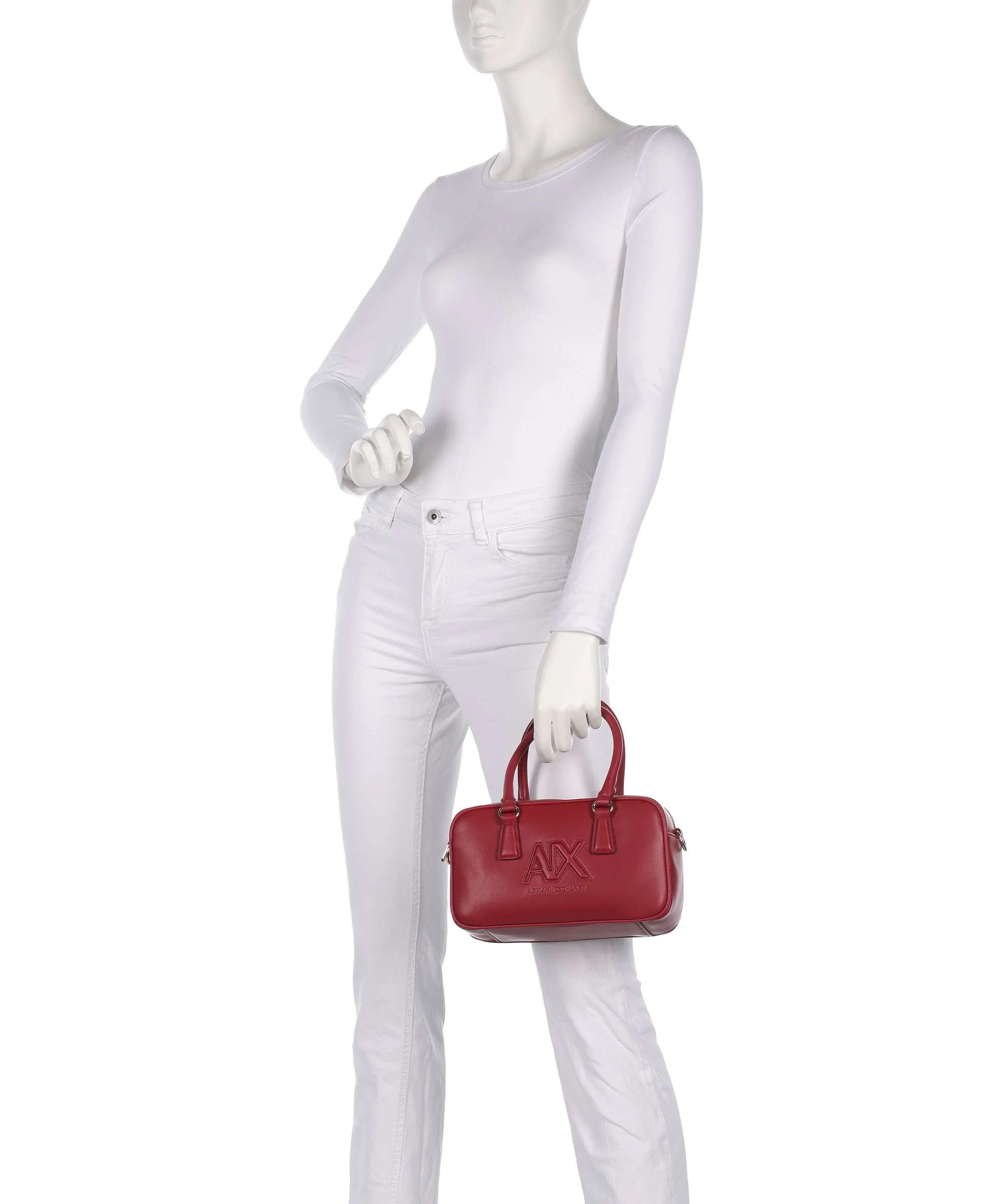 Armani Exchange Scarlett S Handbag red dahlia - Image 3