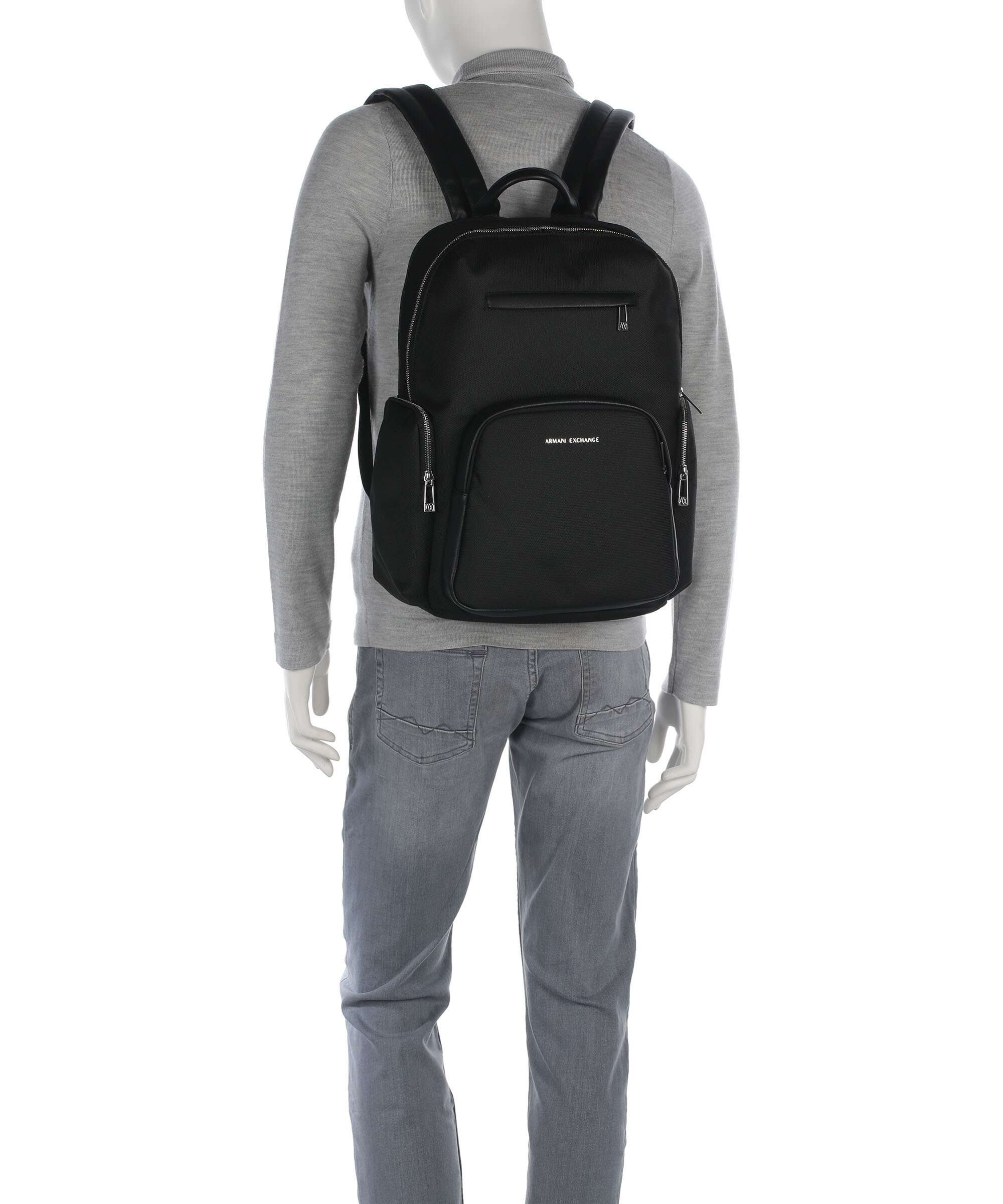 Armani Exchange Singapore Backpack black - Image 3