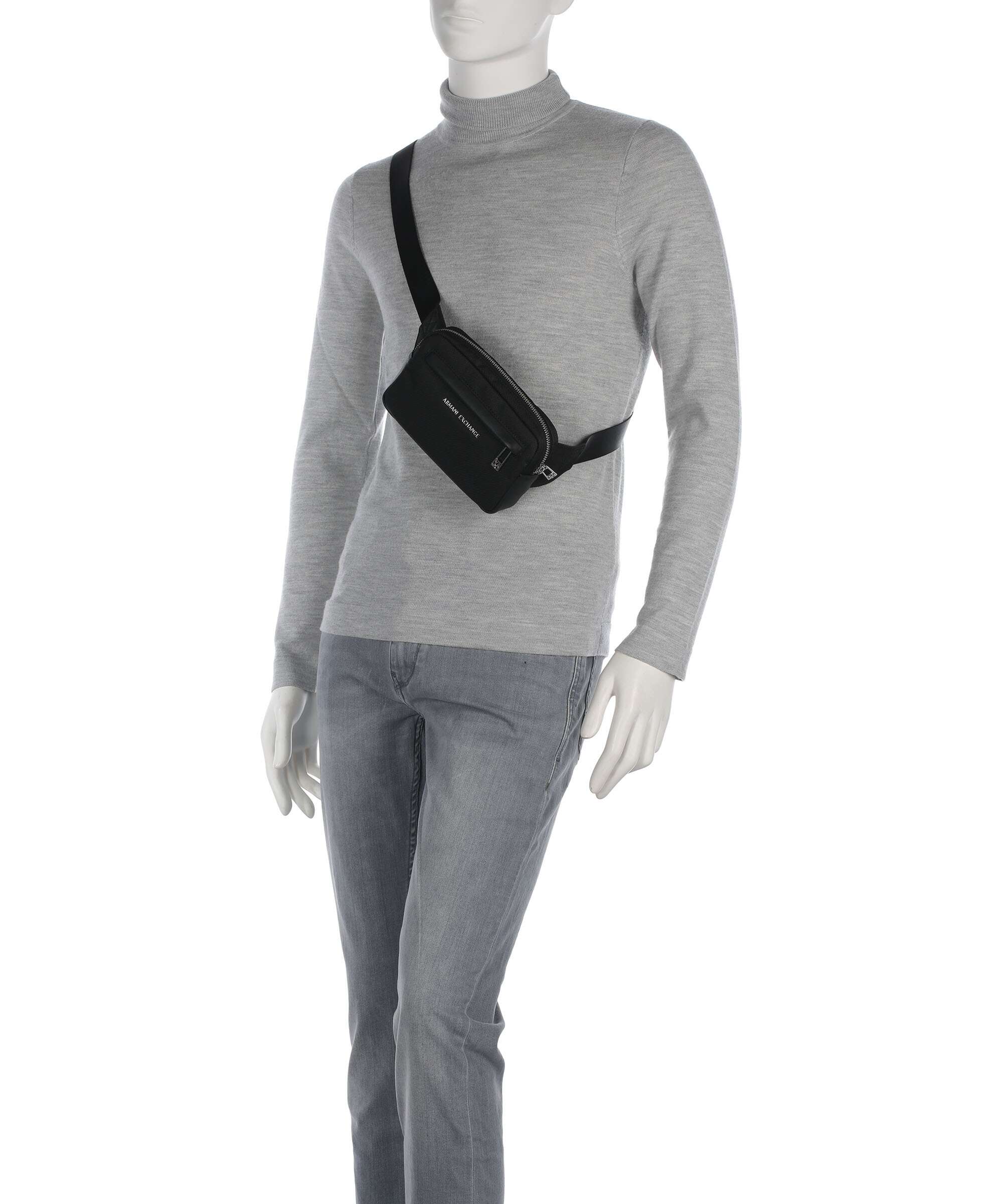 Armani Exchange Singapore Belt bag black - Image 3