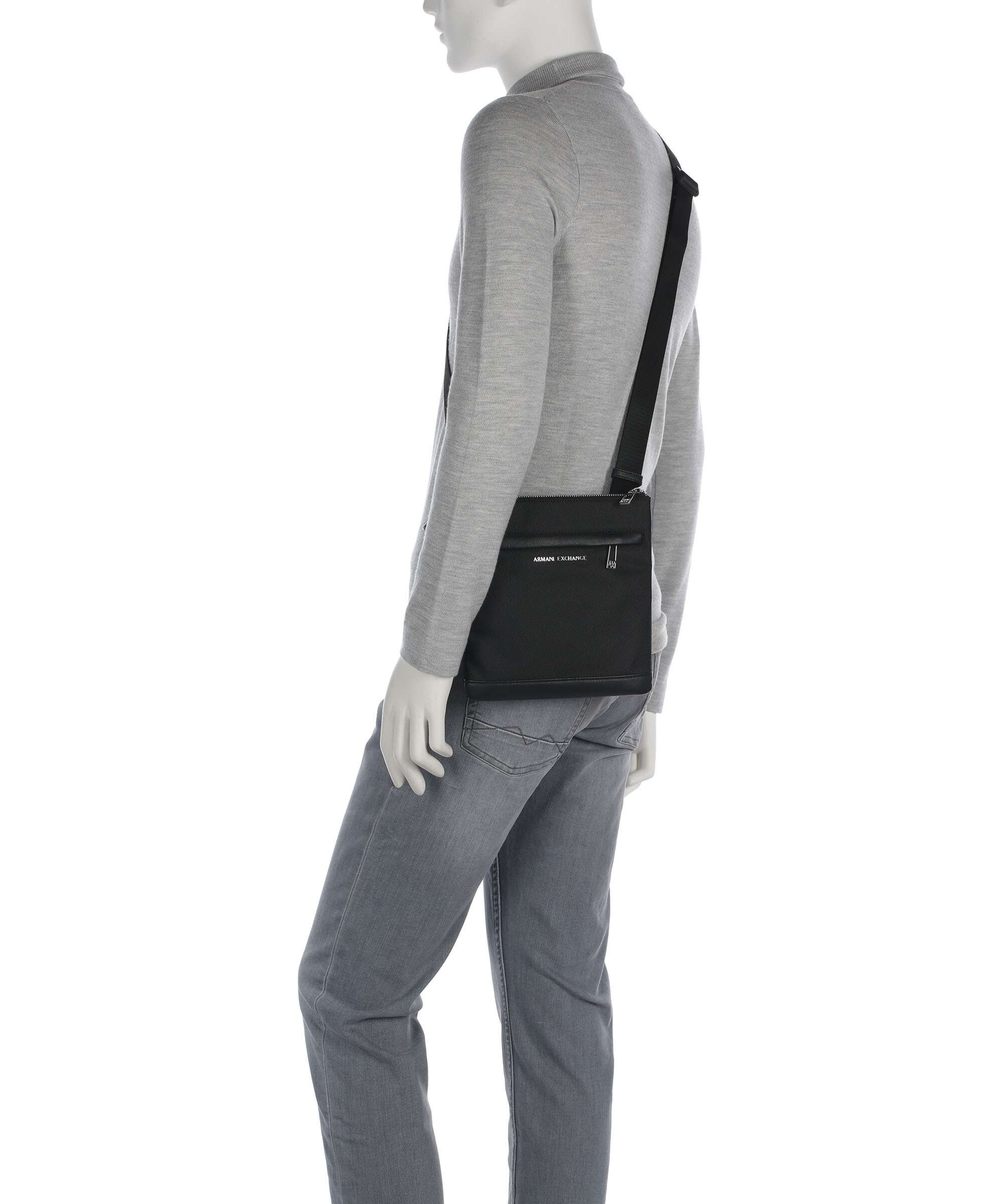 Armani Exchange Singapore Crossbody bag black - Image 3
