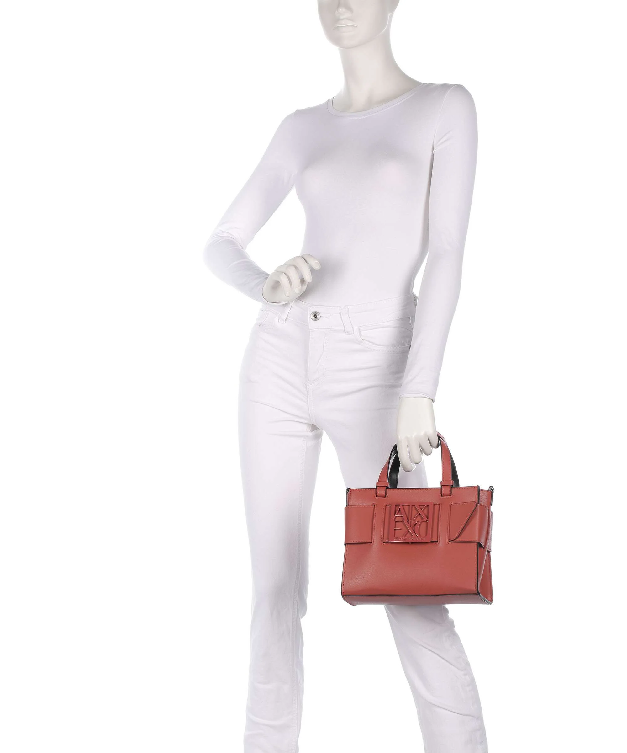 Armani Exchange Susy M Handbag hot sauce - Image 3