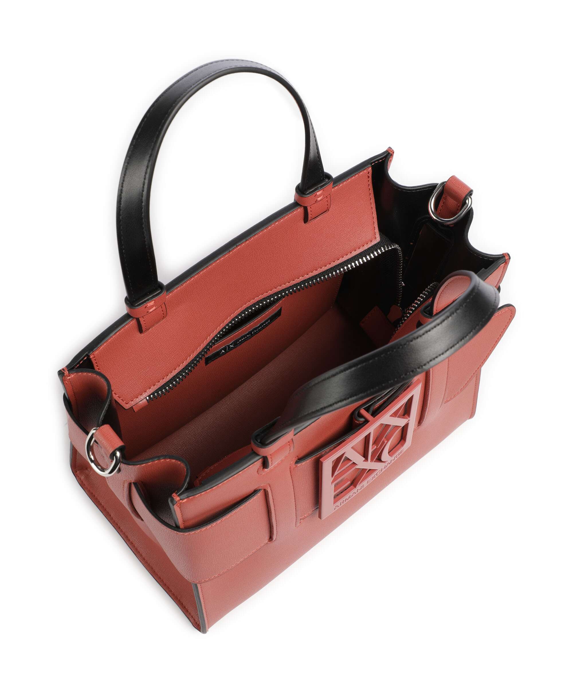 Armani Exchange Susy M Handbag hot sauce - Image 6