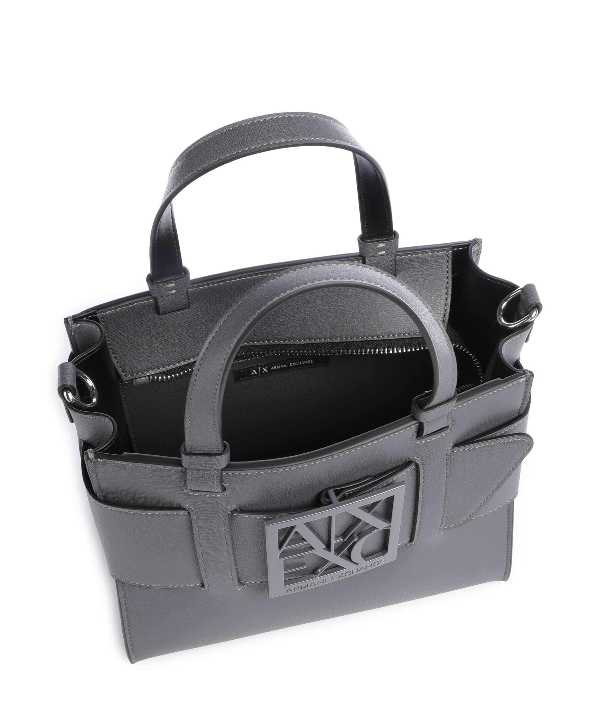 Armani Exchange Susy M Handbag chill steel - Image 6