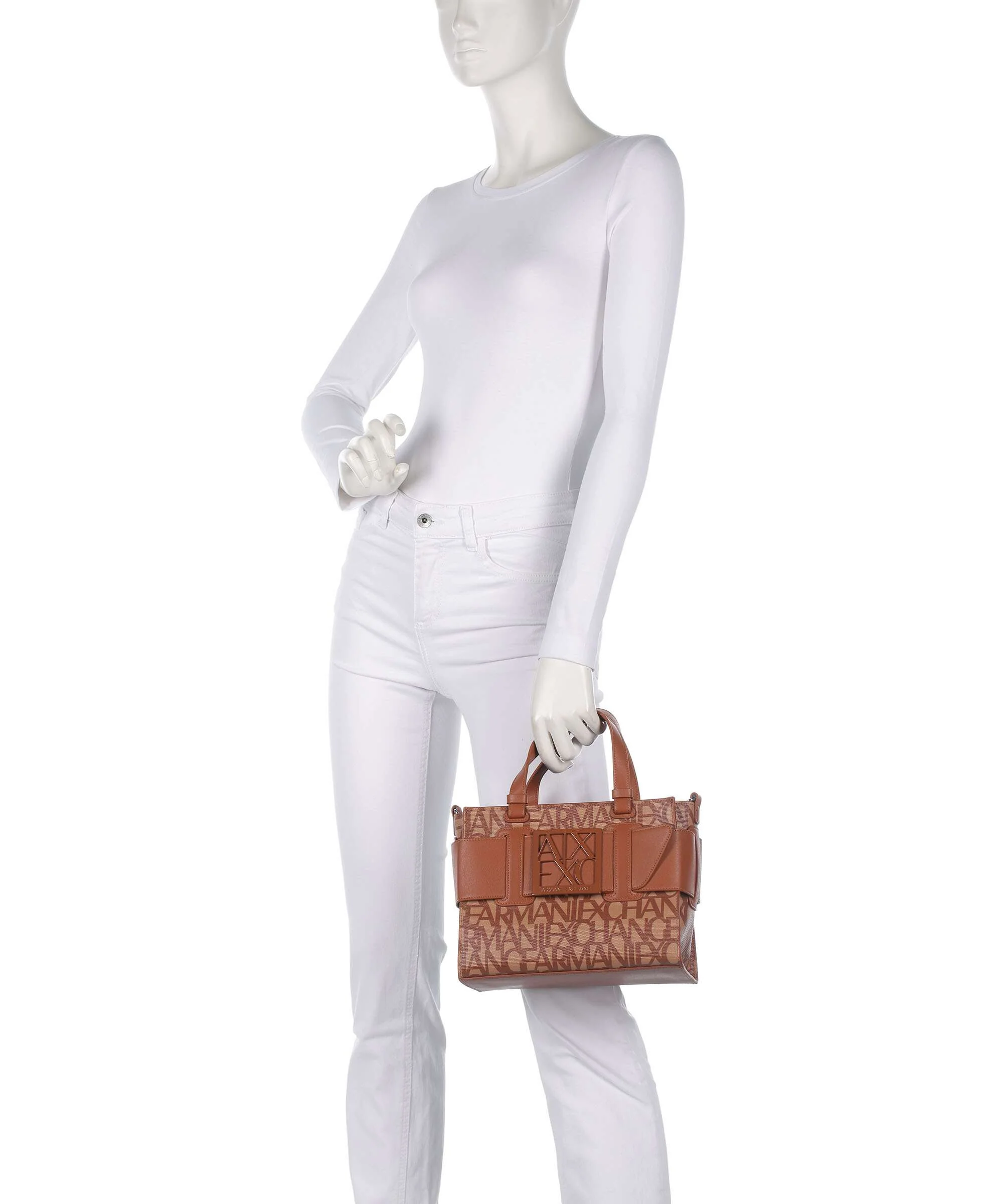 Armani Exchange Susy M Handbag camel rose/caramel cafe - Image 3